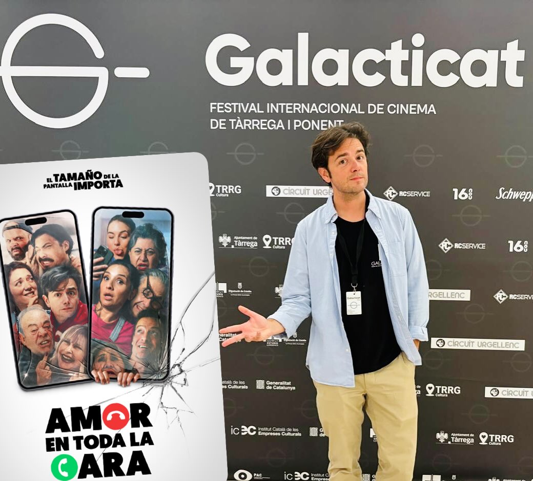 🎬✨ @amorentodalacara aterrizando en el @festival_galacticat ! Disponible en @skyshowtimees y @movistarplus ficción
Gràcies a l’equip del Festival Internacional Galacticat per l’acollida i al públic de Tàrrega.
@skyshowtimees presenta una producción de @lyomedia @theaurora_project @amorentodalacara AIE en colaboración con @creasgr @filmika.pro
“AMOR EN TODA LA CARA”
@geraldbfillmore @vanessabenavente_ #titovalverde @williammilleractor @melagreenh @ofcourseitscarlos @rebelheartmedicine @lpatalano @rafasigler @juliaveraandrews @mikakubo @amylyndon @jasonowsley @taniamwatson @nansinsue
Música @soymarceandino Montaje @oscar_morillas Diseño de Producción @markoskeyto Fotografía @nicoraggi
Productores asociados MARKOS KEYTO JULIA VERA Producción Ejecutiva JORGE ALONSO VICTOR CORRALES GERALD FILLMORE HORACIO ALCALÁ ANDRÉS SÁNCHEZ
Escrita y Dirigida por GERALD FILLMORE
