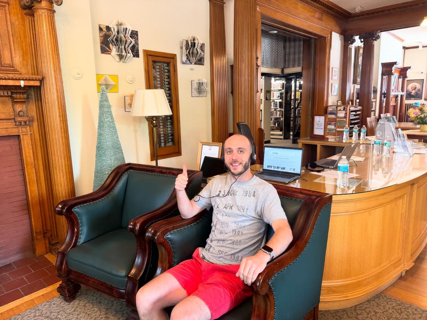 For Heritage Festival weekend, visit the library to explore Treasures from the Aldrich Archives. Listen to oral histories from Barre’s immigrant communities, hear stories from Prohibition, and learn about the city’s deep roots in industry and manufacturing.
You can also watch the Origins of Blue Gray Granite video, formerly shown at the Rock of Ages Visitor Center, and view portions of the AIDS Memorial Quilt and the Vermont Samplers Initiative display.
And don’t forget about the Friends of the Library Book and Jewelry Sale on Friday, July 25 from 8am-5pm and Saturday, July 26 from 8am-1pm. And enjoy the delicious @barrevtrotaryclub breakfast on Saturday, July 26 from 7:30-10am on the Library Lawn. Both of these are critical fundraising efforts for us.
We are so proud to be honoring Barre’s rich history and celebrating our community on this Barre Heritage Festival weekend.