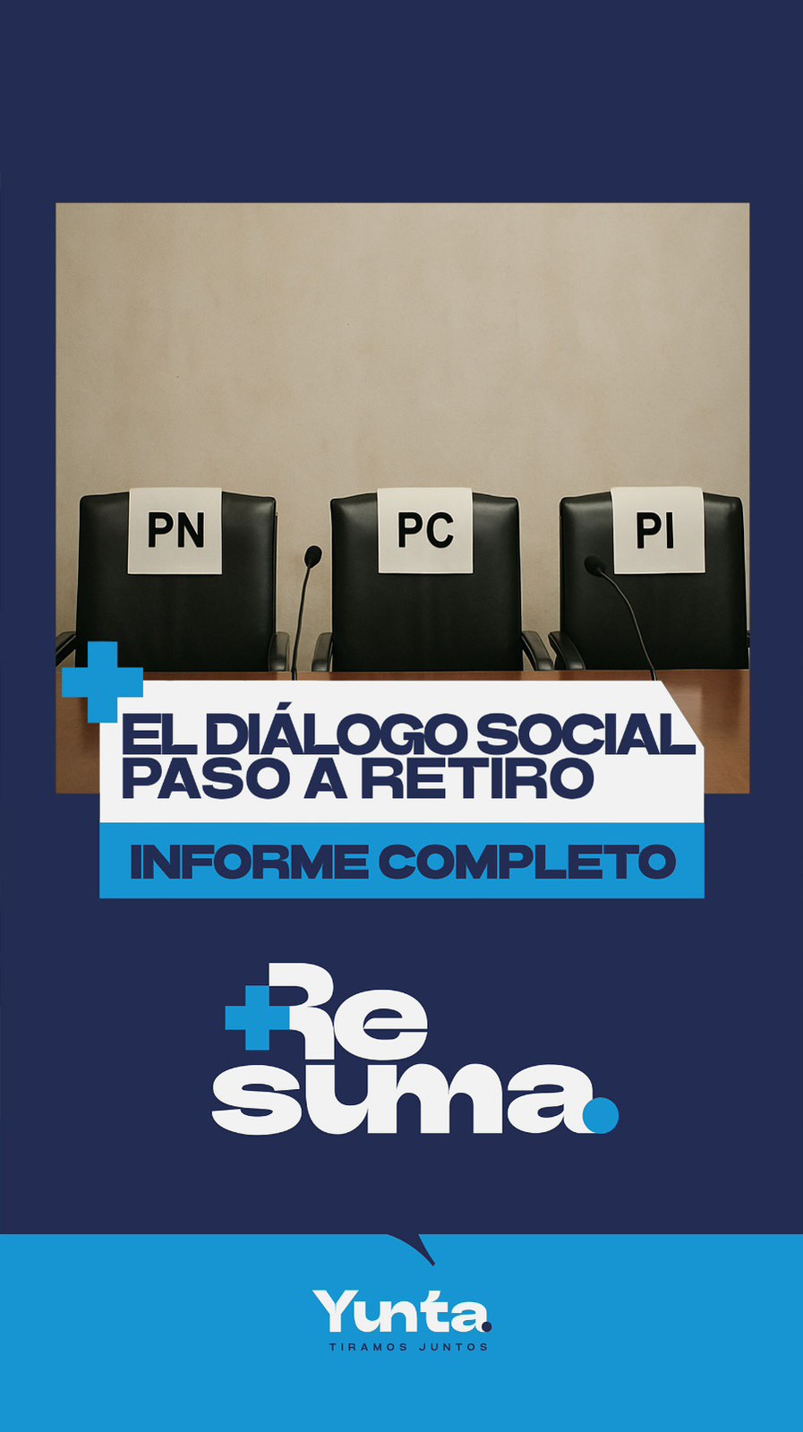 🪑 El diálogo pasó a retiro.
PN, PC e Independiente decidieron no estar.
El debate empezó… pero sin ellos.
🔗 Miralo completo en nuestro canal.
Link en bio.
Un nuevo ReSuma con @diegoarios81.