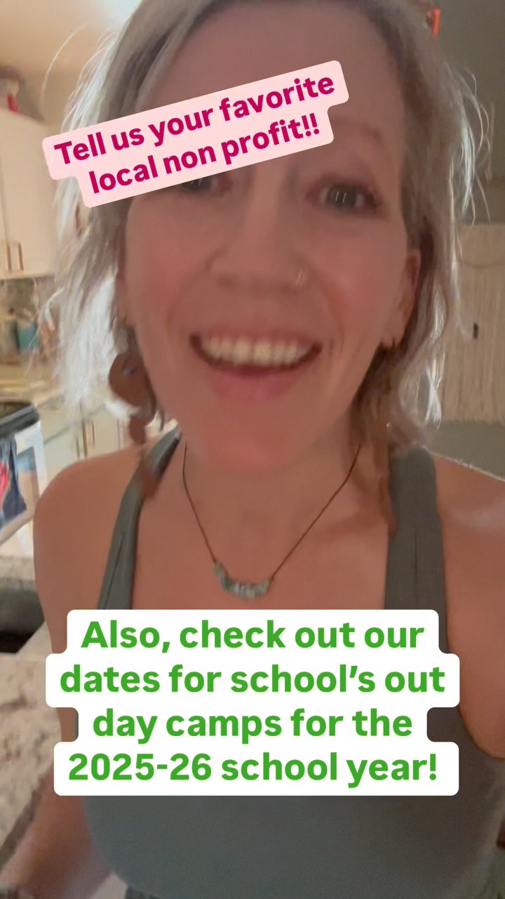 Tell us your favorite local non profit so we can vote today and pick a few to receive all the proceeds from this Friday’s craft market!!
And!!!! Check out our dates for PSD school’s out days! We aren’t doing all of them, but we are hosting a bunch!!