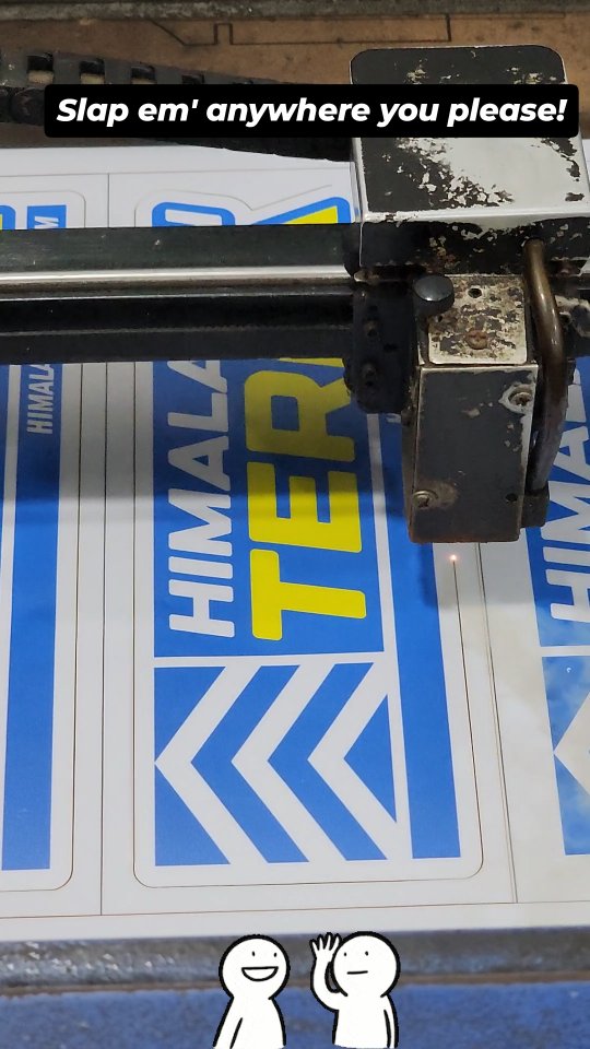 High-quality + All-weather "Himalayan Terra" decals for you. Slap em' anywhere you please. Comment "I want" to get your free decal.
#Himalayanaterra #mountainadventures #mountainbiking #motorcycleadventure #himalayas #himachalpradesh #freegift #freedecal #free #stickers #freebies