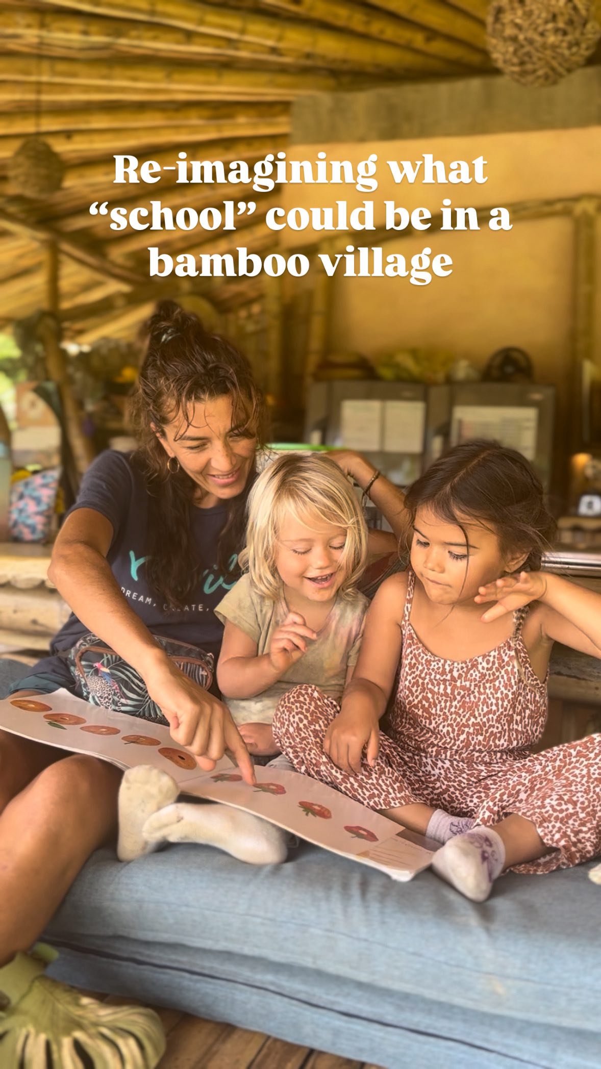 What might school look like in a bamboo village?
Or maybe the better question is…
what could learning become if we stopped trying to fit it into the mold we’ve always known as “school”?
If you’ve been following our journey for the bamboo builds, the earth-based rhythms, the creativity…
This might feel like a side conversation.
But the truth is, as we reimagine how we build, and how we live,
we can’t not talk about how we learn.
Most of us grew up in systems built for efficiency, not wholeness.
The mainstream model of education was designed to produce workers, not wonder.
And while many are waking up to that truth,
the leap to “homeschooling” can feel intimidating, lonely, or like too much to hold alone.
So what if we didn’t do it alone?
What if a child’s education was a community experience?
Rooted in nature, curiosity, and connection. Where play and creativity aren’t the break from learning…
they ARE the learning.
Here at Ekawa, we’re not trying to recreate school.
We’re building something fresh.
We’re shaping what will become a living, breathing learning space.
Not a fixed model. Not a curriculum.
But a question in motion.
A space where children aren’t shaped to fit a system,
but supported to grow into who they already are.
Where intuition is trusted, and learning unfolds organically through intuitive play.
We don’t have all the answers.
But we’re asking better questions,
and shaping something new together.
One beam, one story, one child at a time.