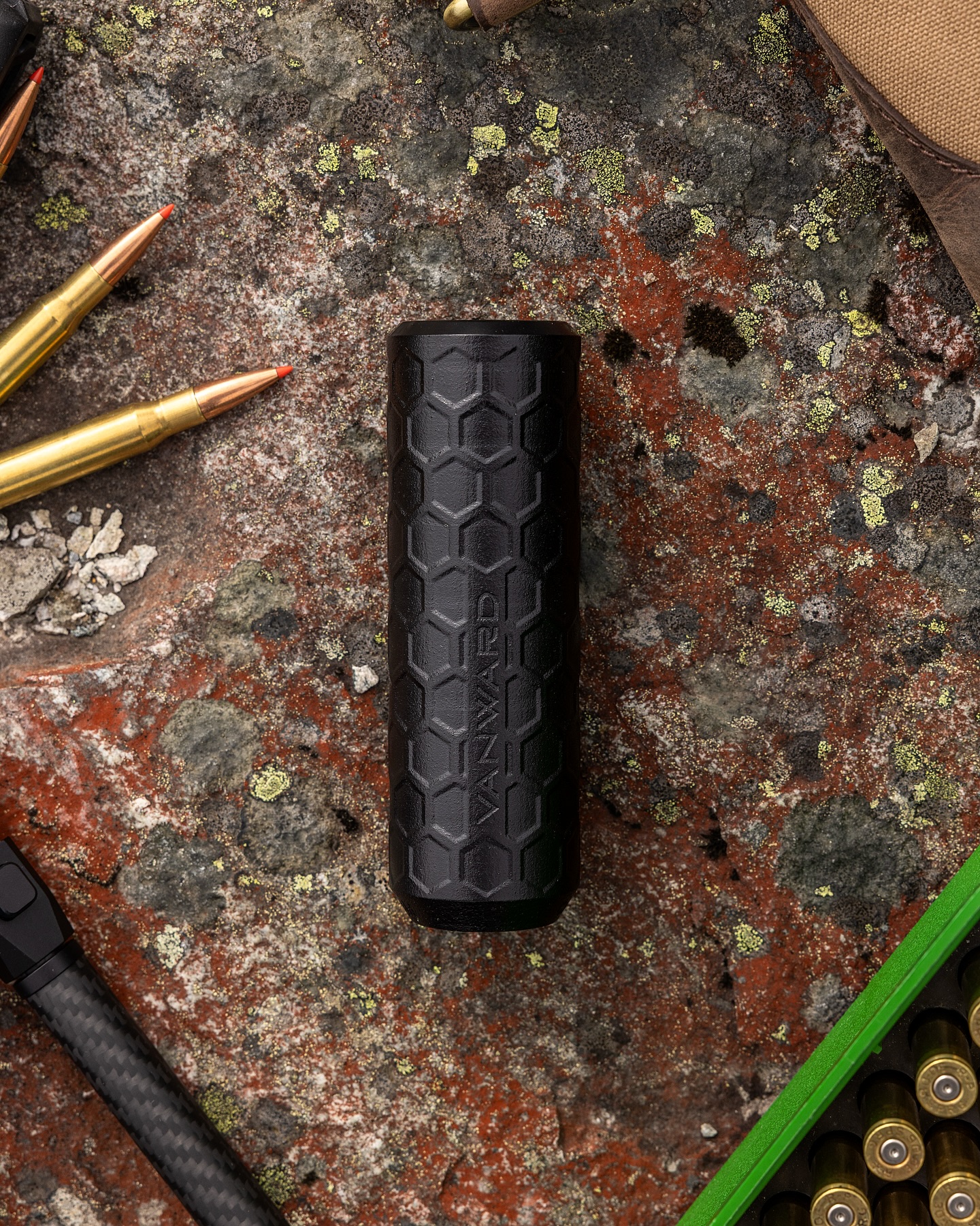 Meet the Vanward Ultralight GEN2— our lightest suppressor, made for the hunter who demands performance without the extra weight.
With its minimalistic design and enhanced performance-to-weight ratio, it’s the perfect choice for the mountain hunter who wants to keep moving, stay balanced, and never compromise on safety or durability.
Ø42mm | L135mm | 151g | 25–31 dB | Cerakote finish
Standard calibers only — NOT MAGNUM RATED