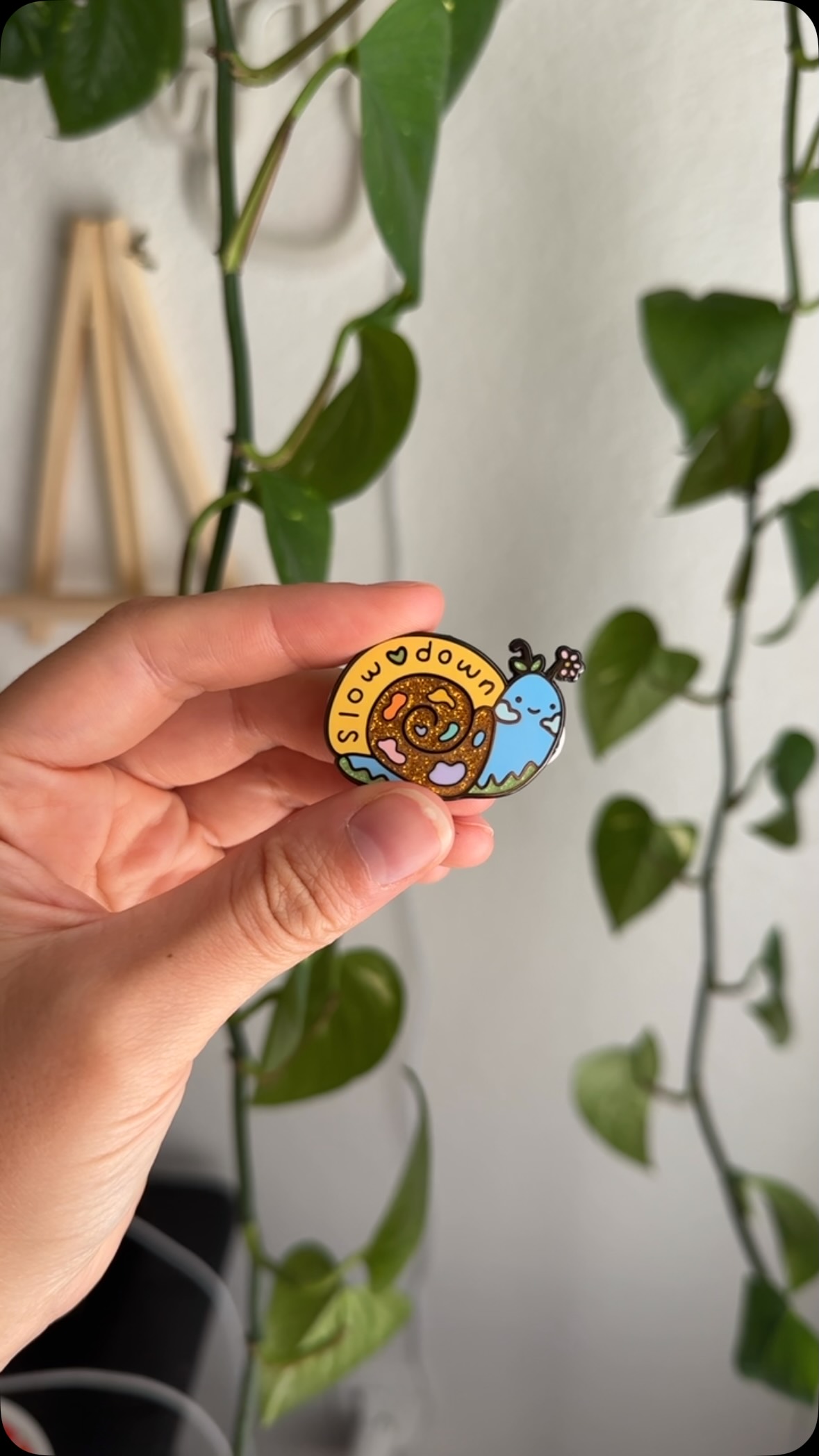 SnAiLs🐌✨ 20 of these little guys left and then they’re gone (unless we preorder again some day 😉)
you can find them on my website or if you’re local and want one (or many) let me know and we can coordinate :)
shared this up on my story and was like … hmm let’s get this on the feed!!
this is one of my favorite items i’ve ever made! i spent a lot … A LOT … of time designing it. mostly with the color choices. lots of revisions!
may they bring you as much joy and even more than they bring me ~ which is a whoooole lot ~
#enamelpin #slowdown #smallbusinesslove #supportartists #arizonaartist #snailart #snails