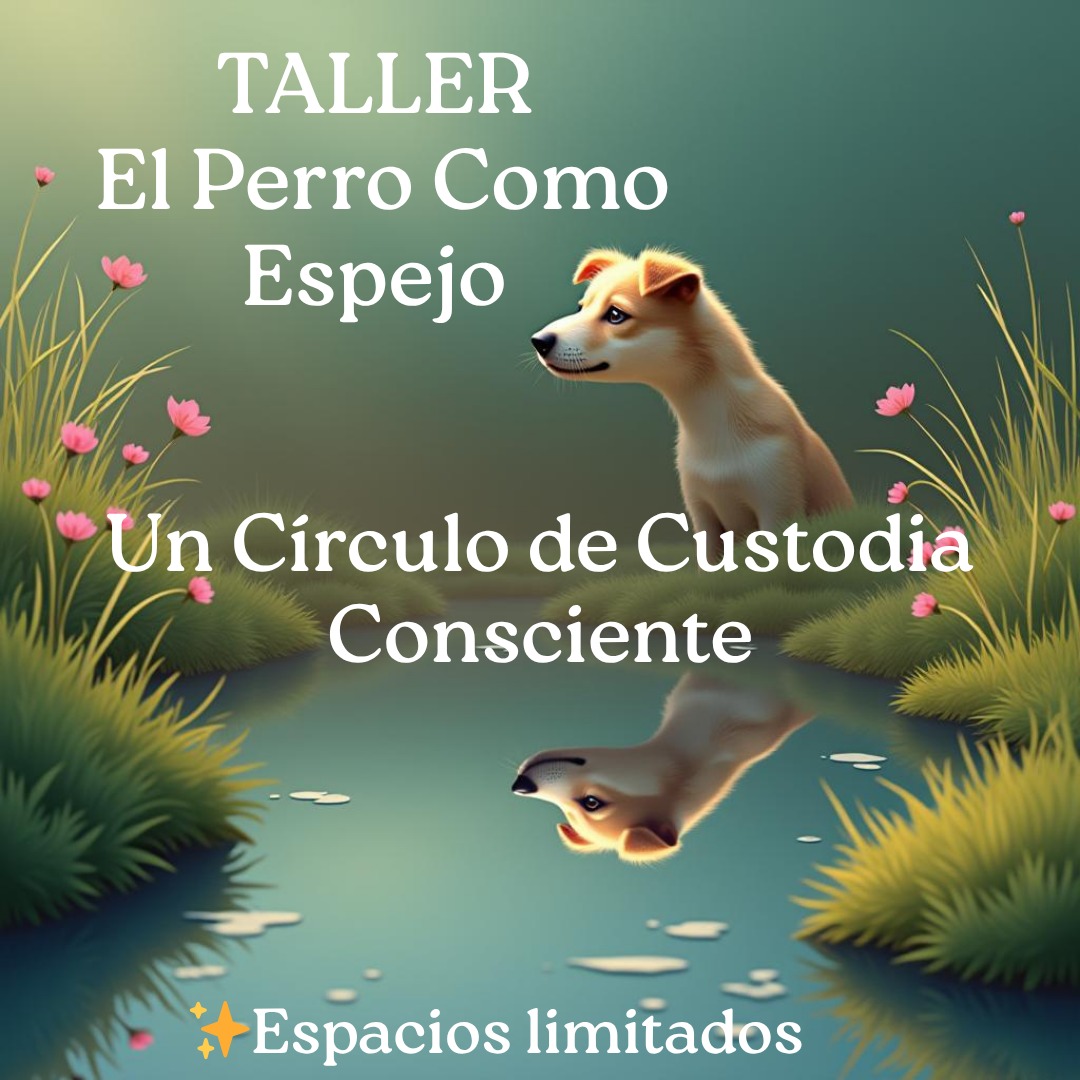 🌿 EL PERRO COMO ESPEJO 🌿
Un Círculo de Custodia Consciente 🐾
Un taller especial de 3 encuentros a partir del jueves 21 de agosto, para un grupo pequeño de personas que deseen conectar con sus perros desde un lugar más profundo y consciente.
En vez de enfocarnos solo en el comportamiento, exploraremos cómo nuestros perros reflejan nuestro estado emocional—y cómo podemos traer más calma, confianza y conexión a la relación.
Cada sesión incluirá prácticas de respiración, enseñanzas suaves y momentos poderosos de reflexión.
🌀 Semana 1: El Espejo Despierta – Ver lo que tu perro refleja
🌀 Semana 2: Sistema Nervioso y Naturaleza – Construir confianza y seguridad
🌀 Semana 3: Custodia Sagrada – Guiar con presencia, no con control
🗓 Jueves: 21 y 28 de agosto, y 4 de septiembre
🕡 6:30 PM – 9:00 PM
✨ Cupos muy limitados.
Si esto resuena contigo, aquí hay mas información
https://form.jotform.com/deloachcheryl/-el-perro-como-espejo-