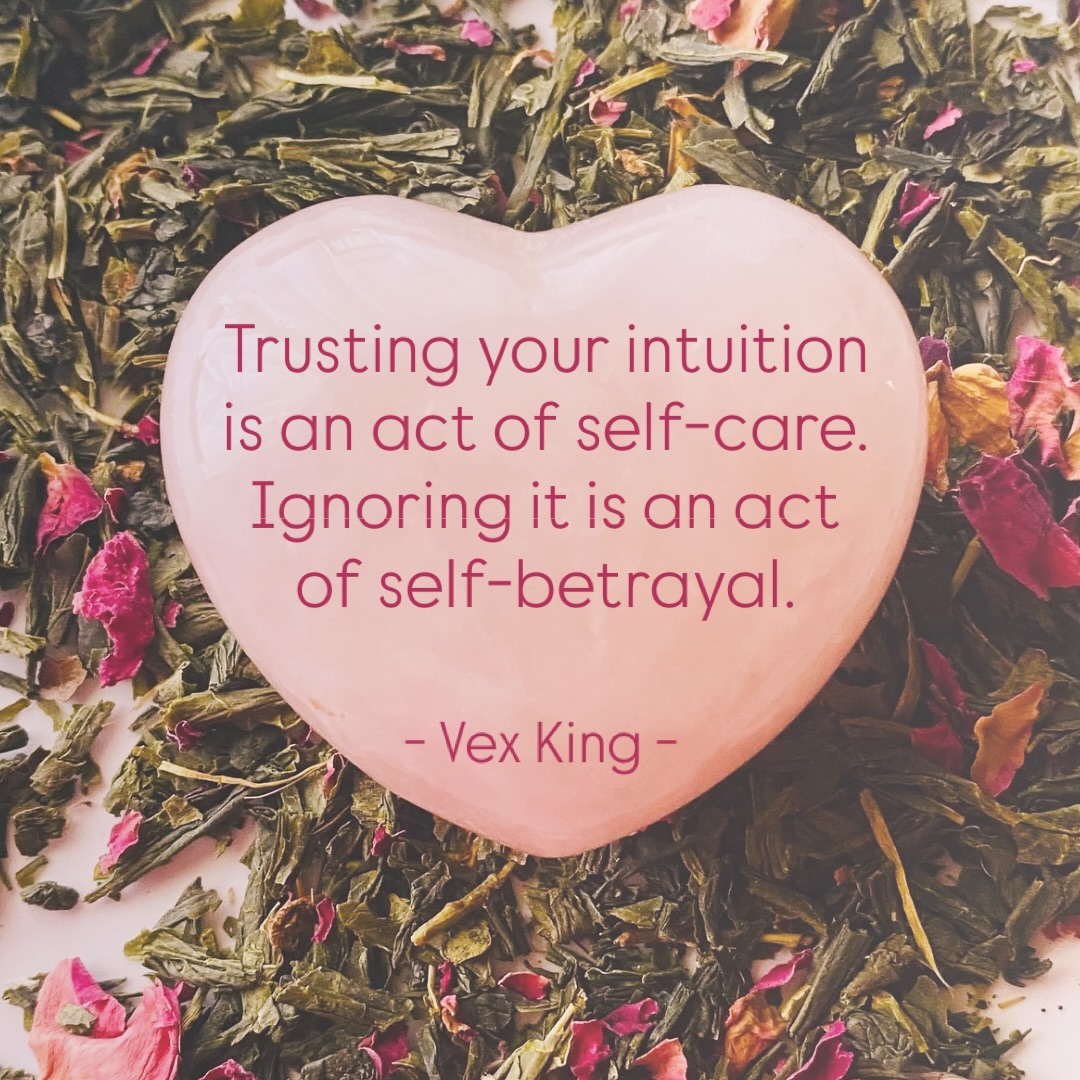 Well when you put it like that.
@vexking continues … however, it’s essential to know whether it’s truly your intuition speaking, or your trauma or emotional pain. My second book, Healing Is the New High, can help with this distinction. Self-awareness is key.
#intuition #selfcare #listentoyourintuition #gutinstincts