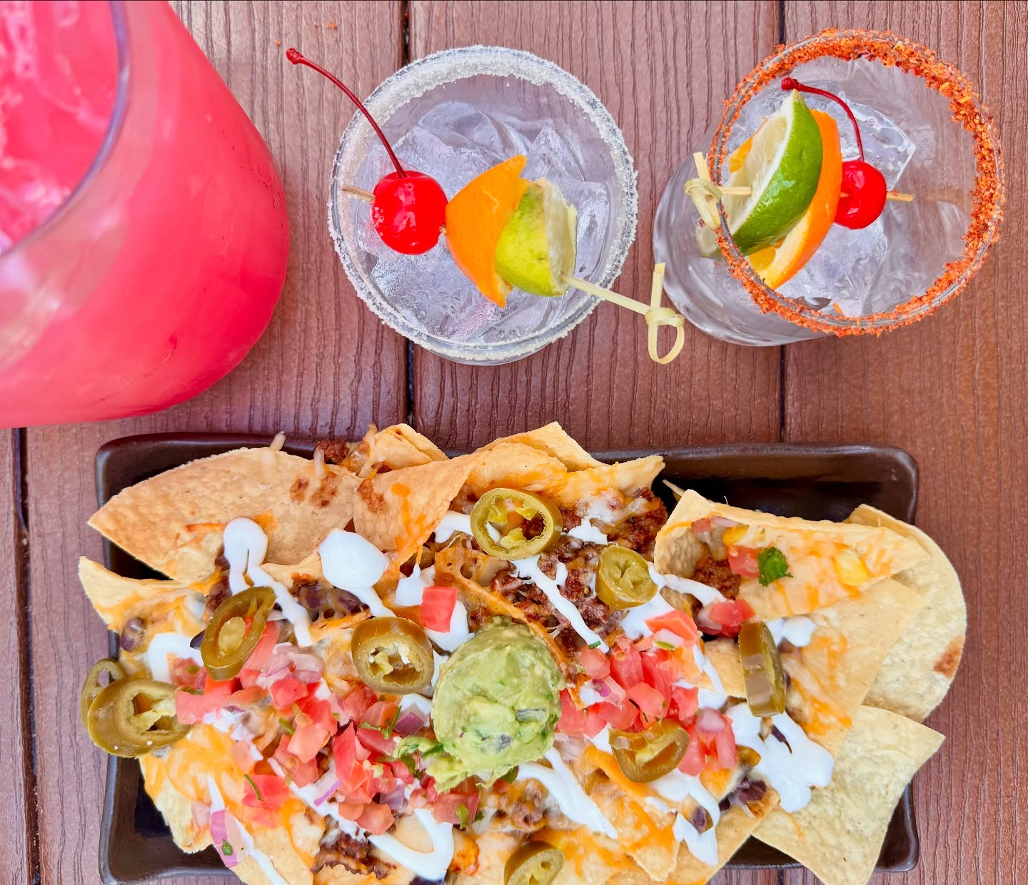 🌮 Midweek cravings? We’ve got you.
It’s Nachos Average Wednesday at Cabos Cantina!
🔥 Enjoy FREE Nachos with the purchase of any Margarita Pitcher
or
🥑 Get Half Off Nachos with any handcrafted Margarita!
.
.
.
#CabosCantina #DowntownFortMyers #MargaritaLovers #SWFLFoodies #NachoNight #MidweekMood