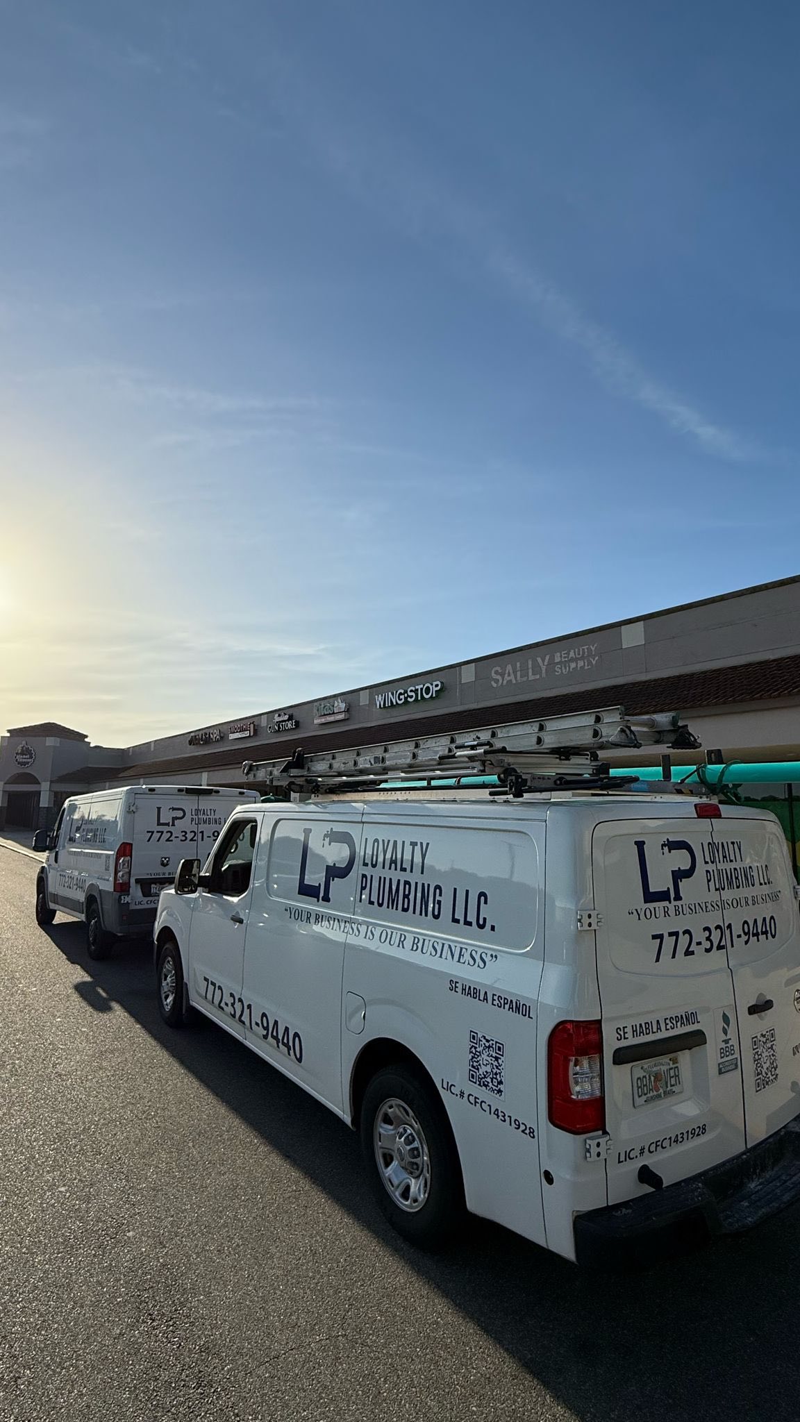 Call today @loyaltyplumb 772-321-9440