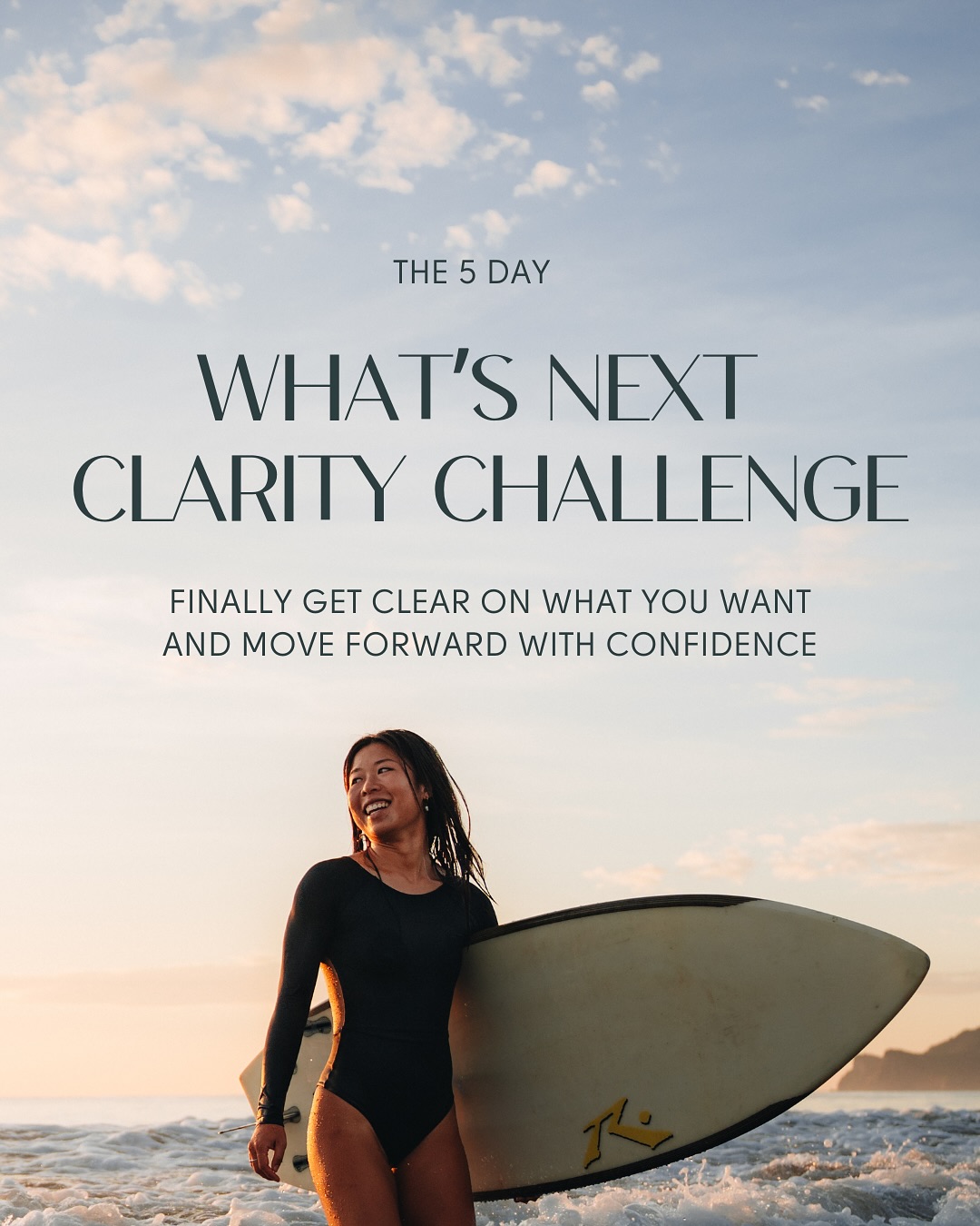What’s Next Clarity Challenge is officially open! Link in Bio
If you’ve been feeling:
- Uninspired by your work and life, even if you get a promotion or reach another milestone, quietly wondering if this is really it.
- Envious seeing others slaying in their career or pursuing a dream life, and wondering, why can’t that be you?
- You’re craving more meaning, more energy, more excitement in your life, but right now it just feels like you’re going through the motions.
- You have many good ideas, and find yourself thinking that if you could just pick one, you can finally stop overthinking and move forward.
Imagine instead:
✨ You wake up with energy, not dreading the day or counting down to the weekend
✨Taking actions feels motivated again, and you love seeing the results from your intentional action.
✨ Your calendar has white space, your evenings aren’t spent Zoom scrolling, and you finally have energy to cook, call a friend, or go to that yoga class you’ve been skipping.
✨ You feel like yourself again, with a renewed sense of purpose, taking your life in the right direction.
In just 5 days, 15 minutes a day
you’ll experience real, tangible results, not just more ideas or to-do lists.
We start in a week, join with link in bio 🩵🫶
#burnoutrecovery #oneononecoaching #5daychallenge #findyourclarity #alignedlife