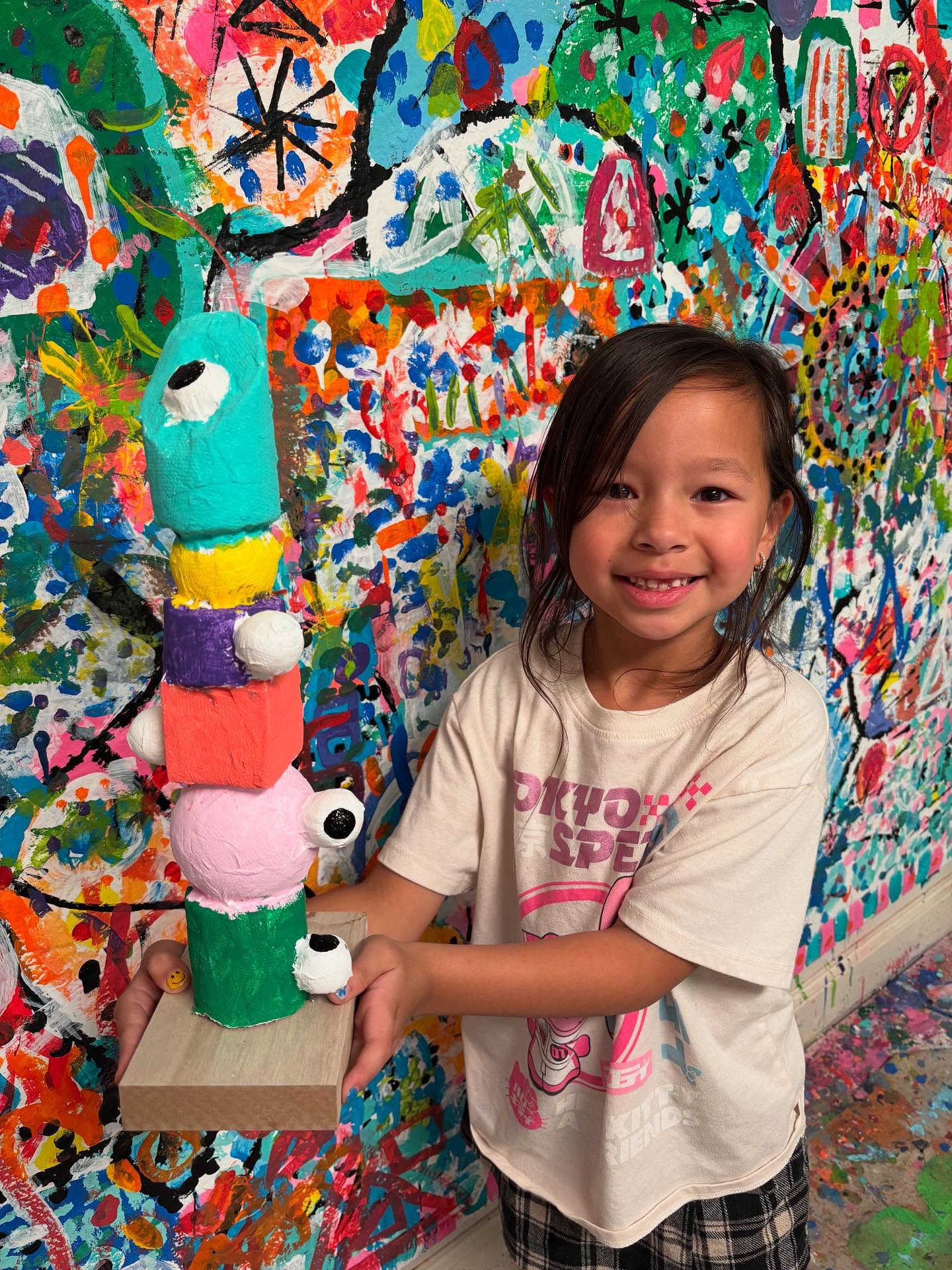 Another amazing All you can "Art" camp completed. Love their aliens.