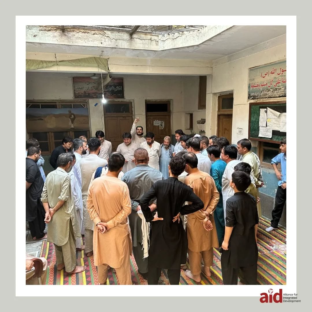 Engaged participation during a community session, where ideas, concerns, and local insights were openly exchanged to support inclusive action.
.
#AIDforchange #AIDPakistan #humanityfirst #NonProfitWork #UnitedNations #UNHCR #Hope87 #Netherlands #GIZ #GlobalSolidarity #UN #Pakistan #Peshawar #Humanity #SDG #Sustainability #sustainablecitiesandcommunities #nonprofitorganisation #aid #socialwork #team #FieldVisit #CommunityMatters #TogetherWeGrow #AIDPakistan #DevelopmentInAction #GrassrootsChange