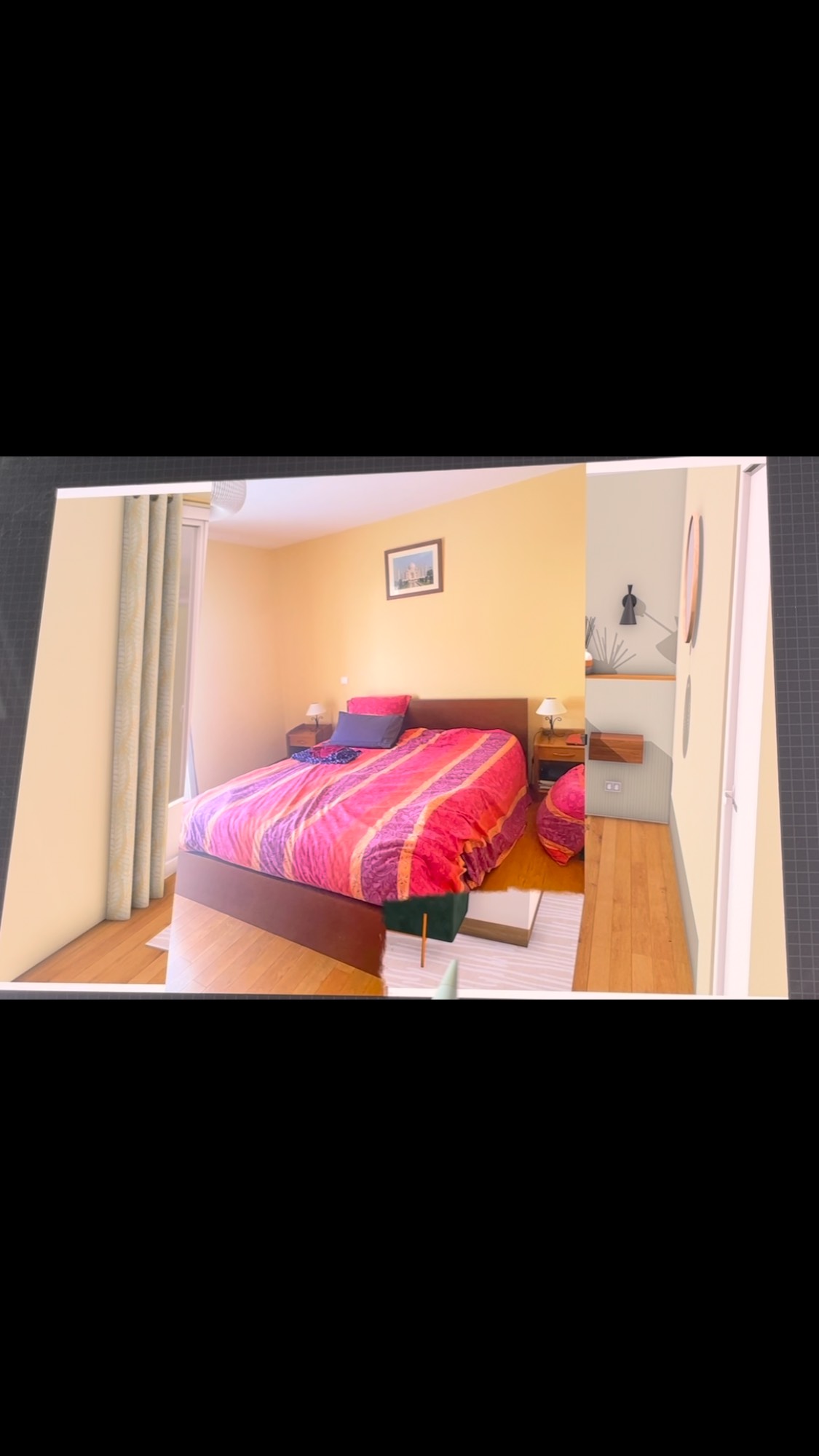 Hello,
Peu présente en ce moment car j’avoue je n’arrive pas à tout mener de front et je délaisse un peu les réseaux 🫤.
Je vous partage aujourd’hui la réalisation d’un projet pour une chambre parentale pour des anciens clients.
Le visuel a été fait avec #sketchup bien sûr ☺️ avec quelques conseils de @sebastien_maison 😉pour un rendu plus réaliste.
Le petit plus sur ce projet, c’est l’intégration de différents objets trouvés sur @upforsketchup avec une shopping list qui se créée de manière automatique avec des liens vers les sites internet de chaque marque d’objets sélectionnés ! Le top et un vrai gain de temps !
Voilà ce soir rdv avec les clients pour leur présenter le rendu et voir ce que l’on affine ou pas 😅.
À bientôt et belle fin d’après midi ! #decoration #paysbasque #deco #paumaville #amenagementinterieur #decorationinterieur #sketchup3d