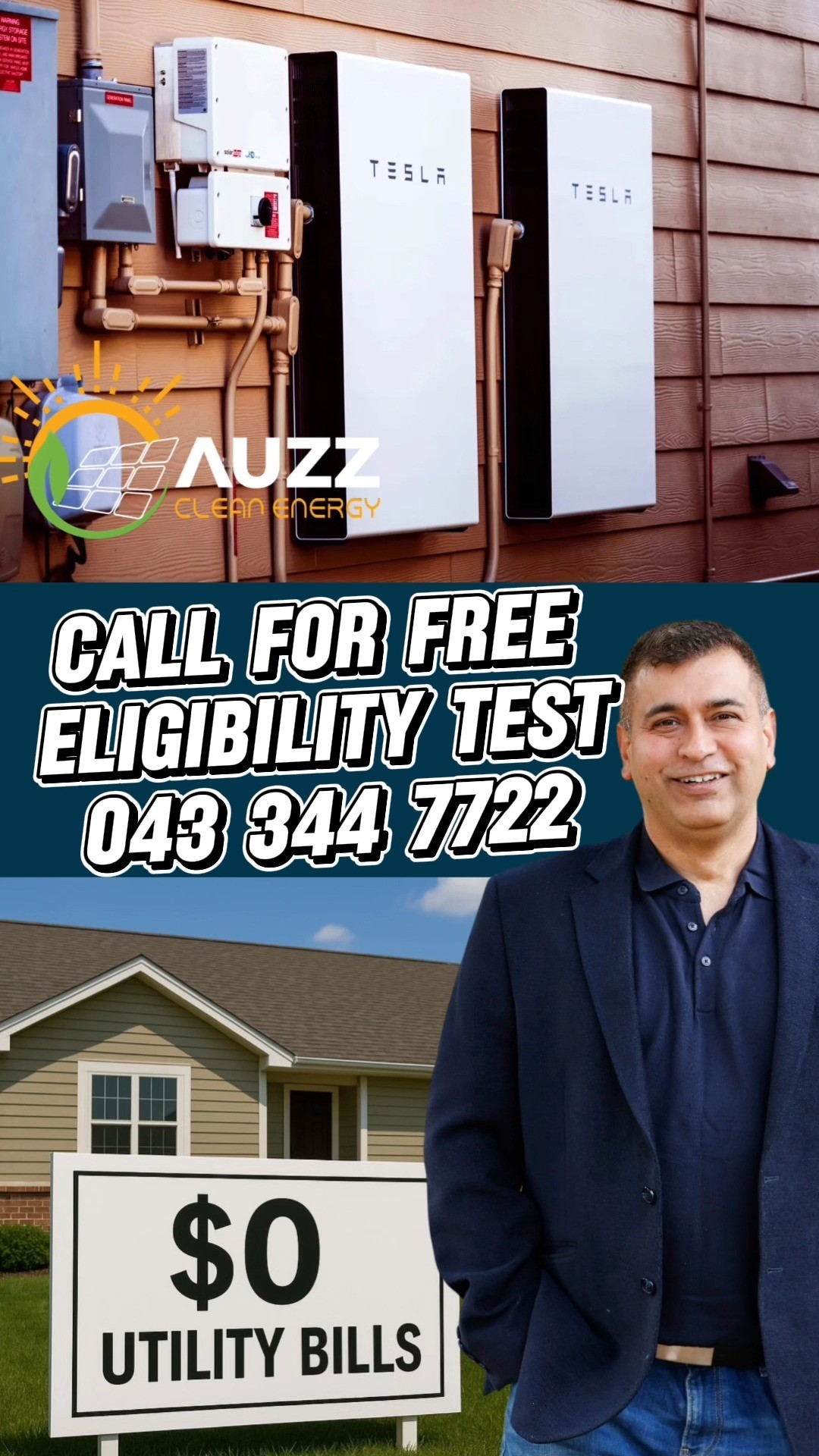 “I love being warm… but I hate ridiculous power bills.”
You and everyone else, Ash 😅
🏡 Homeowners and investors — if your energy bills are creeping up, it’s time to take action. Thanks to new federal rebates, you can now get solar + battery installed at a fraction of the usual cost.
⚡ Save money.
💡 Power your home smarter.
📞 Call Ash to see how much you could save 0433 447 722