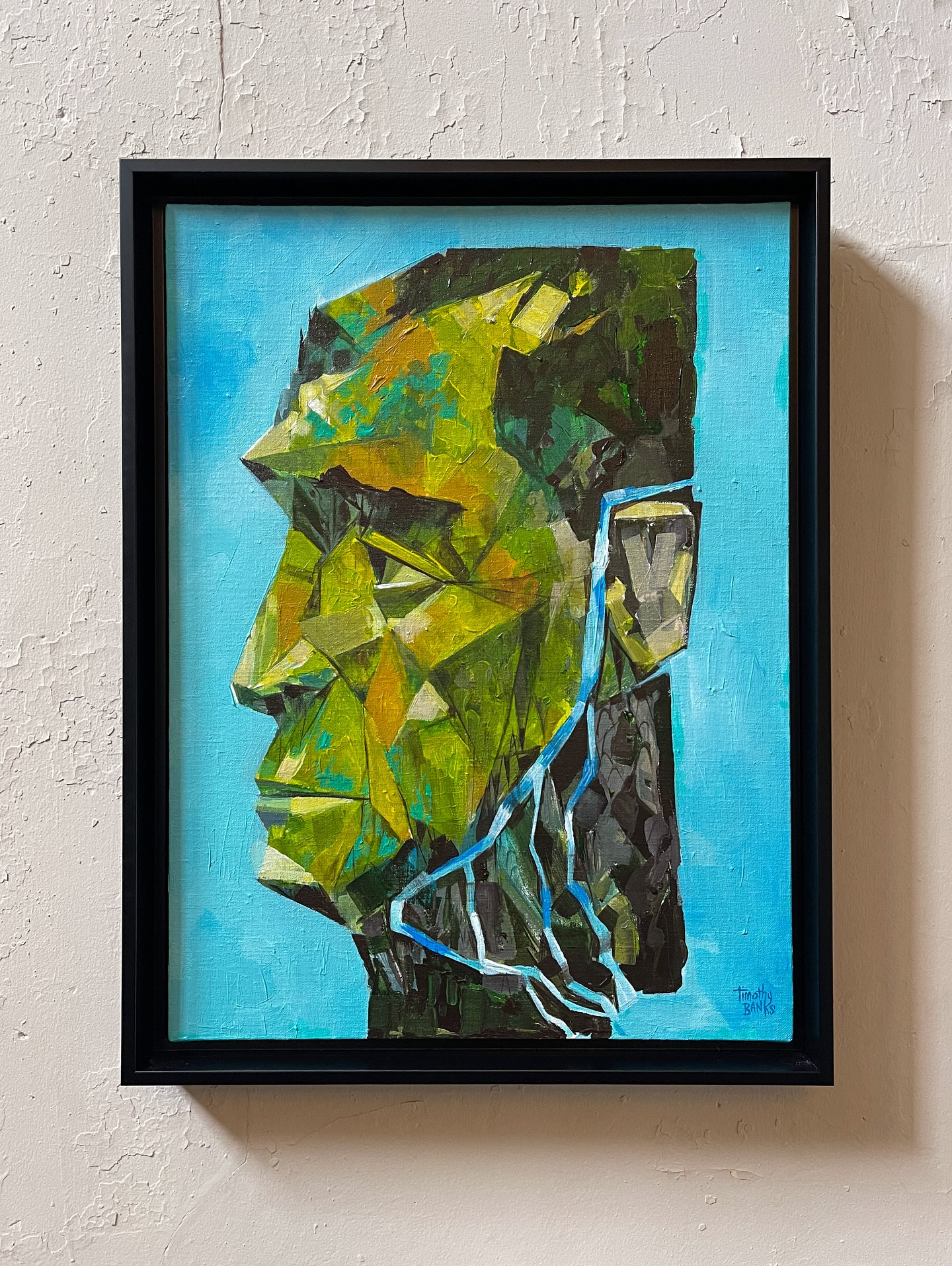 Title: “Mountain Head”
Acrylic on canvas, 18x24”
Selected for the 2025 Piccolo Spoleto Juried Art Show
Honored to have “Mountain Head” chosen for this year’s Piccolo Spoleto Juried Art Exhibition. This piece is about how the earth carries us—quietly, powerfully, and always connected. A portrait of land as memory, and our own soul as terrain.
#MountainHead #piccolospoleto #juriedartshow #contemporarypainting #earthportrait #expressionistlandscape #acrylicpainting #timothybanks #artincharleston #conceptualart #southernartist #modernmythology #soulfulart #geometricpainting