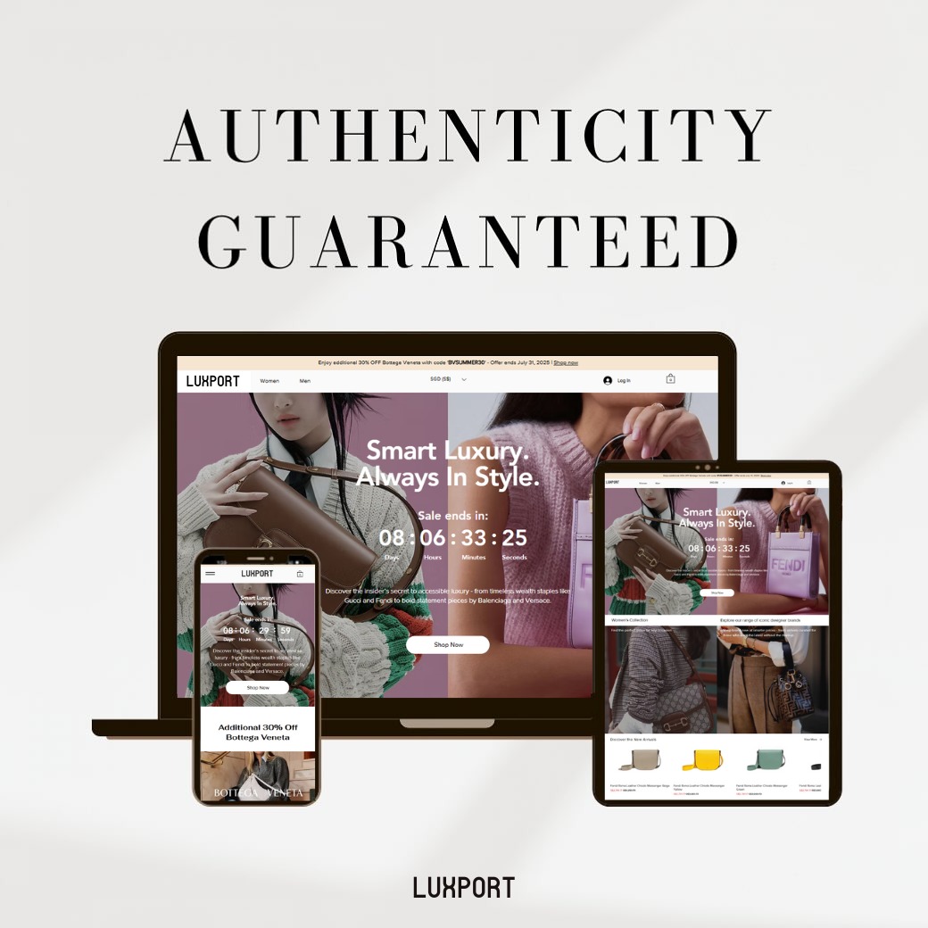 The LUXPORT website allows you to shop brand new luxury at smarter prices.
✅ Authenticity is our highest priority
✅ All items are sourced directly from official brand boutiques
✅ Products are shipped straight from the boutique to your doorstep
✅ Ensures a secure and genuine shopping experience, just like buying directly from the brand
✅ Only brand new, original products are offered—never pre-owned or third-party sourced
✅ Shop with complete confidence
#luxuryshopping #bagsaddict #singapore🇸🇬