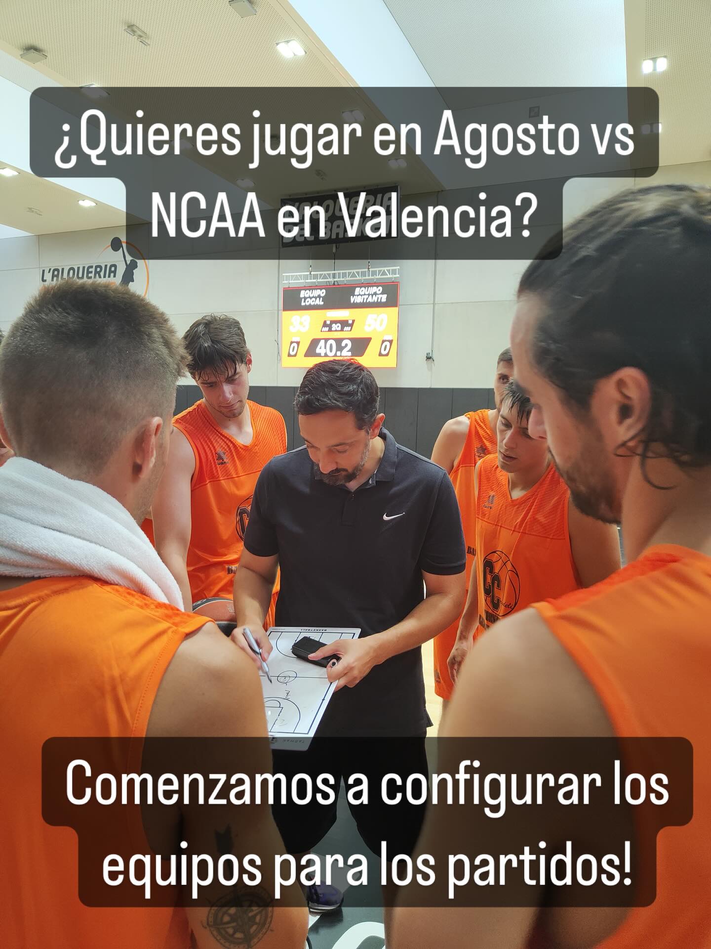 👉🏻🏀🇺🇸Este verano volvemos a jugar vs equipos de NCAA!
Si eres un jugador con experiencia en Tercera FEB (Liga EBA) o en categorías superiores (Segunda FEB) y estás interesado en participar, puedes enviarnos un mensaje para tenerte en cuenta. La configuración de equipos ha comenzado!! Plazas limitadas por posiciones!
Durante los últimos veranos @coachcrudeli tuvo la posibilidad de organizar partidos amistosos vs universidades americanas en sus giras por nuestro país.
#Baloncesto #basketball #basketballcoach #basketballneverstops🏀 #basketballislife