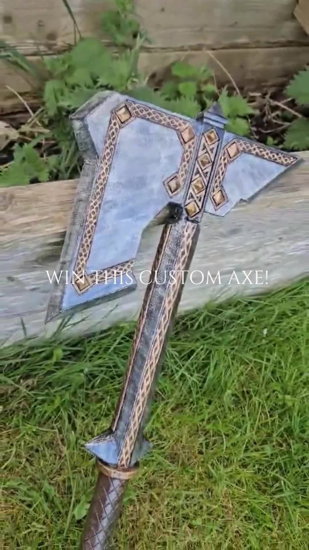 TTC AXE GIVEAWAY – ENTER NOW!
We’re giving away this handcrafted custom axe to celebrate the launch of our newest design 🔥
Want it? Here's how to enter (super easy):
1️⃣ Follow us on Instagram, TikTok, or Facebook
2️⃣ Like this post
3️⃣ Tag a friend in the comments
👉 Each extra tag = extra entry
Entries Close 5th August 2025
Winner Announced 7th August 2025
#Giveaway #AxeGiveaway #CustomAxe #TTCcraftworks #FoamWeapons
#CosplayProps #LARPgear #CustomProps #HandcraftedWeapons #PropMaker
#LARPBuild #CosplayWeaponry #MadeToOrder #BattleReady #EpicProps
#FoamSmith #WinThis #NerdyGifts #UniqueGiveaway #TikTokMadeMeBuyIt