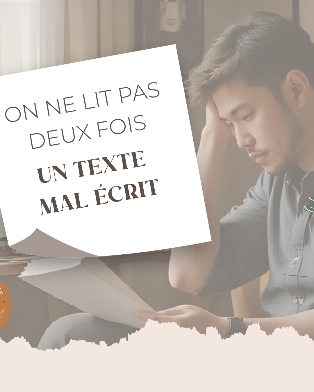 On ne lit pas deux fois un texte mal écrit.
Mais un texte bien révisé, lui, on s’en souvient.
✍️ Un jour, une auteure m’a confié son manuscrit, un peu perplexe.
Elle doutait. De son style. De son texte.
Elle se demandait si cela « valait le coup ».
Elle m'a envoyé un extrait que j'ai corrigé gratuitement pour qu'elle appréhende mon travail. Puis a sauté le pas...
Quelques semaines plus tard, elle tenait entre les mains une version qu’elle ne reconnaissait presque plus – et pourtant, tout y était : son histoire, sa voix, ses intentions.
🪄 Ce n’est pas de la magie, c’est de la correction approfondie.
Un regard neuf, humain... une plume exigeante, une écoute attentive.
Et surtout, le respect total de votre ton, de vos idées, de votre rythme.
💬 Ce carrousel vous donne un mince aperçu de l’avant/après. Et surtout, il offre la parole à ceux qui sont passés par là : deux témoignages, deux auteurs, deux textes valorisés, élevés.
📬 Vous doutez, vous aussi ? Je suis là pour vous aider à révéler le meilleur de votre texte.
Contactez-moi pour en discuter :
🗨️ par message privé ;
📧 ou par courriel à eric@pieddemouche.com.
Votre voix mérite d’être entendue. Donnons-lui toutes ses chances.
#storytellingauteur #autoédition #correctionmanuscrit #relecture #correcteurindépendant #témoignageclient #reformulation #publierunroman #editionindépendante #pieddemouche