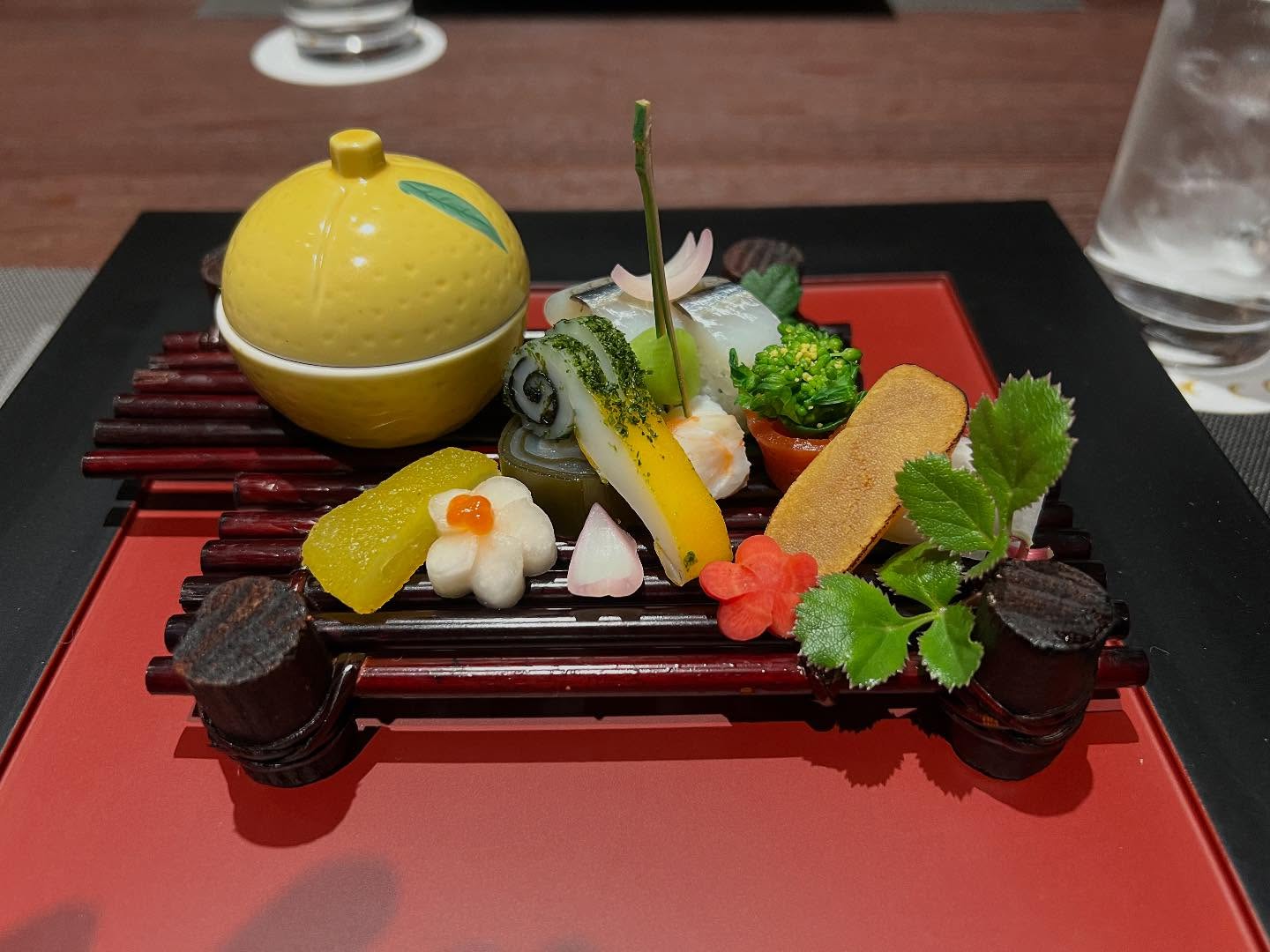 Oyado The Earth is not just a hotel, it’s a complete immersive experience, with a stunning location in Ise-Shima, superb décor and luxurious food. High on a headland, Oyado The Earth offers a private open-air spring-fed bath in all rooms. The multi-course Kaiseki style meals are beautifully presented for maximum appeal to the eye in assorted pots and dishes. A soup with shitake mushrooms and turnip greens has creamy blowfish milt – shirako – in the mix. (Blowfish milt is made from the sperm sacs of male blowfish, considered a delicacy in Japanese cuisine.)
#shirako #oyadotheearth #iseshima #travelwriter #japanesefood #japanesefoodlover #foodinjapan #foodinjapan💗