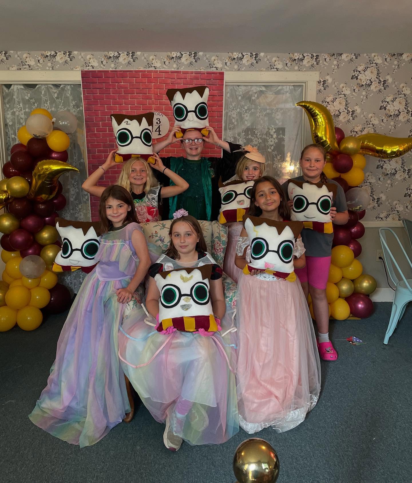 Three parties, three themes, and so much sewing fun! This weekend at Little Threads was filled with birthday magic!