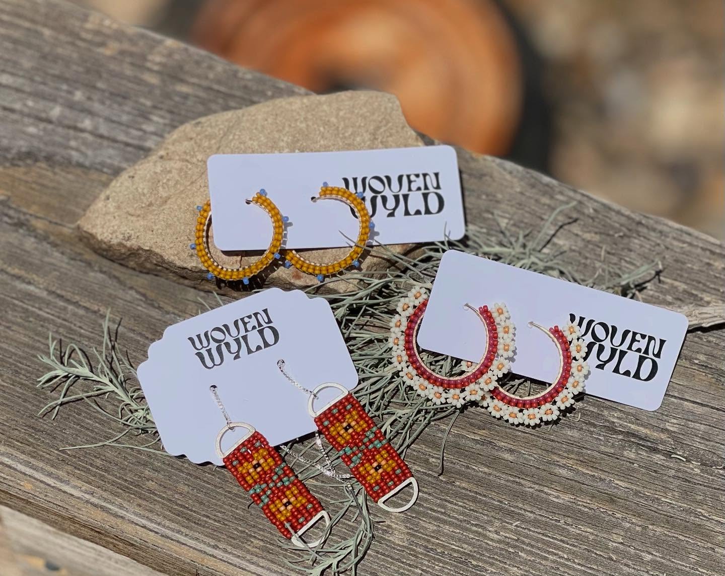 Brand new restock on one of our favorite local Salt Lake City Artists!
Woven Wyld @wovenwyld
We are so excited about the new styles and colors. All beadwork is hand built with Japanese glass seed beads and hand conditioned nylon thread. Durable and light as a feather!
We love carrying local art and supporting rad chicks in business! Stop by the shop and check ‘em out!
.
.
.
#wovenwyld #utahcanyonoutdoors #UCO #escalante #escalantenationalmonument #highways12 #scenichighway12 #beadedearring #handmade #womenownedbusinesses #japaneseglassseedbeads #