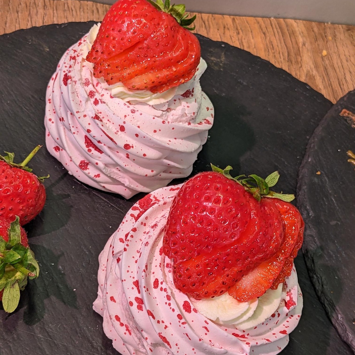 Anyone fancy a strawberry meringue and cream?