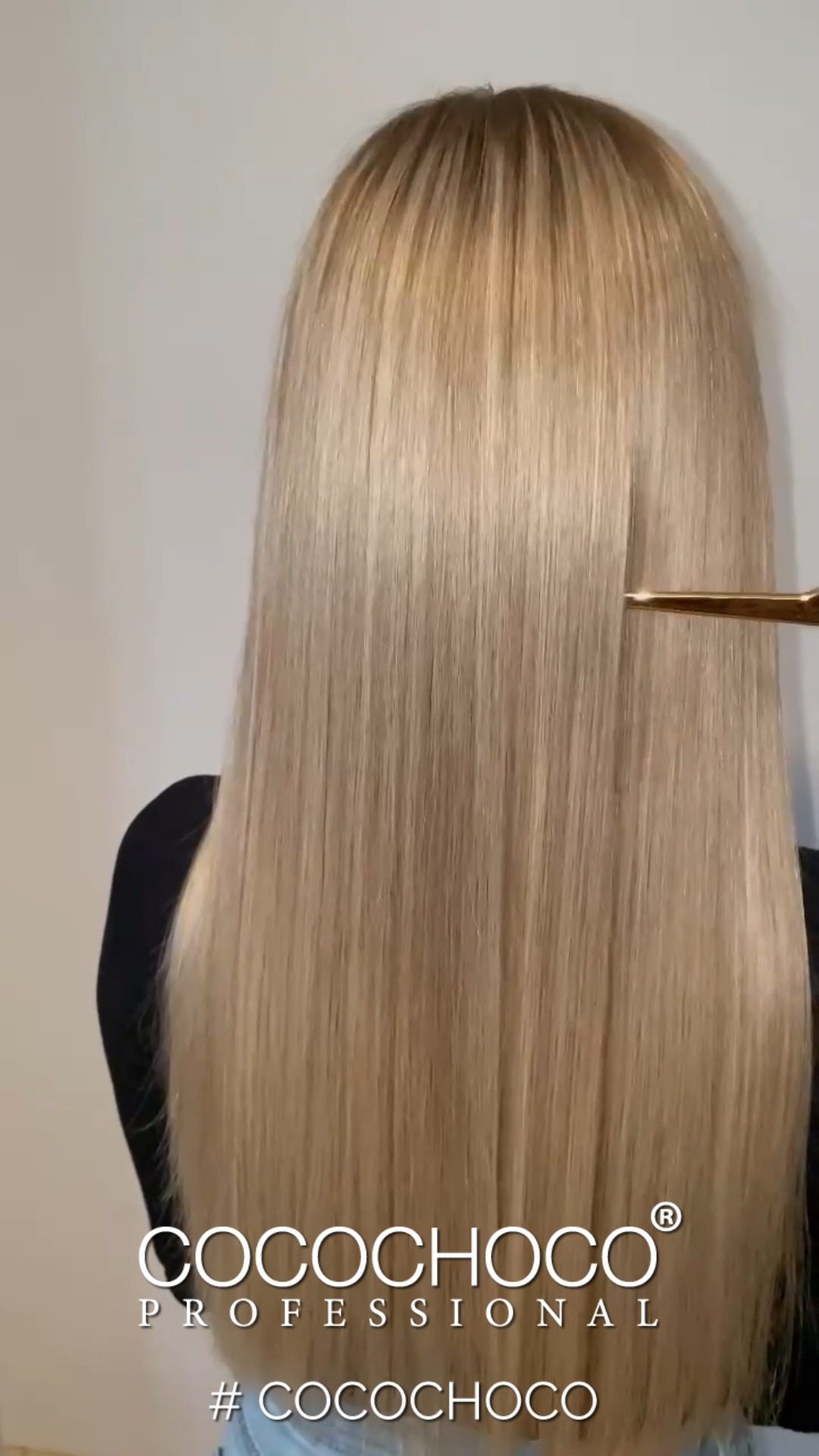 Love your work 💎💛💫 @keratynovetrojmiasto #cocochoco #cocochocoprofessional #HairCare #smoothhair #silky #straighthair #keratintreatment #hairtreatment #keratin #cocochoco_love #silkyhair #hairtransformatıon #foryoupage❤️😍