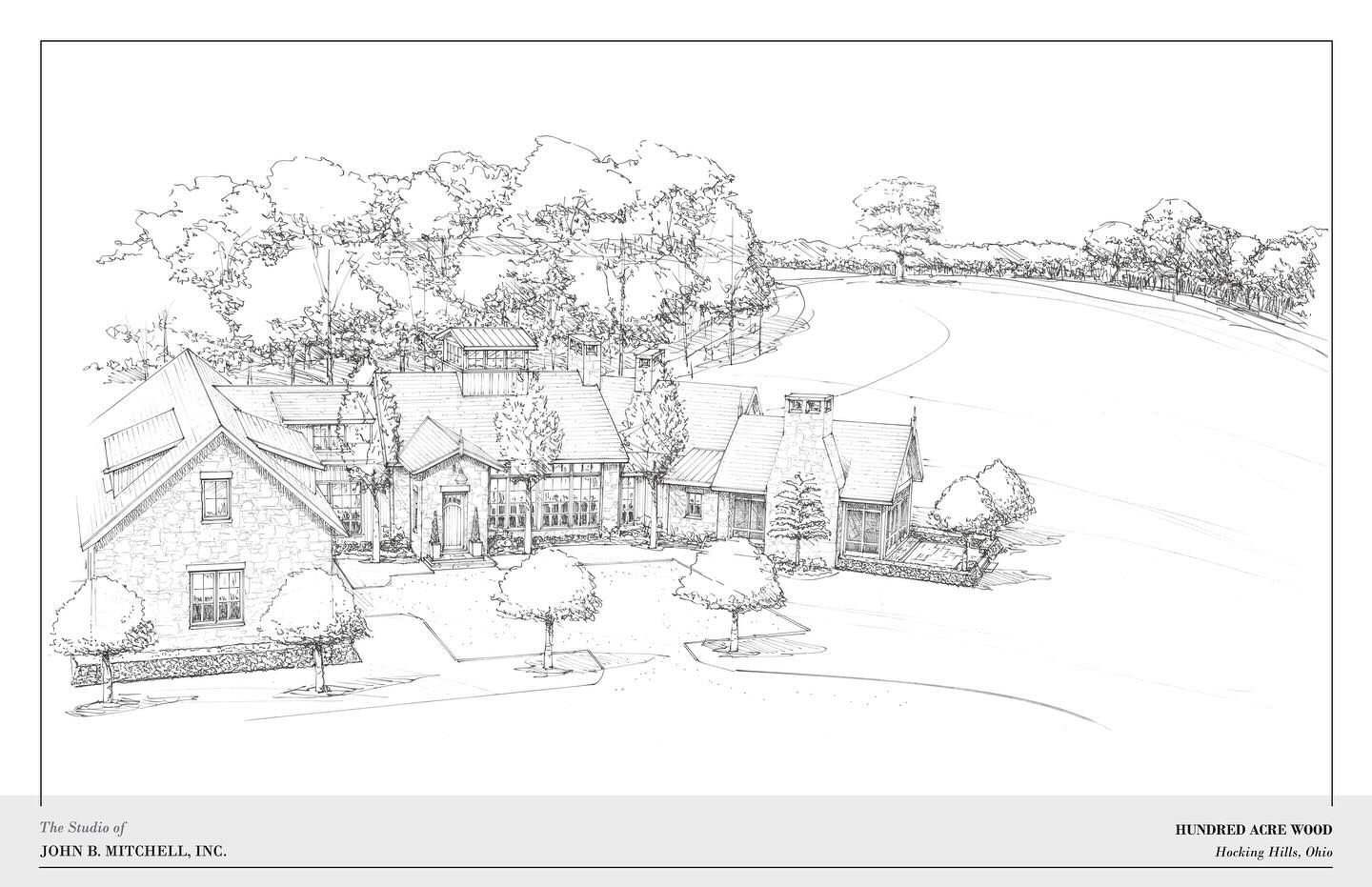 Sinking our teeth into another one! #architecture #authenticarchitecture #interiordesign #hockinghills #ohioliving