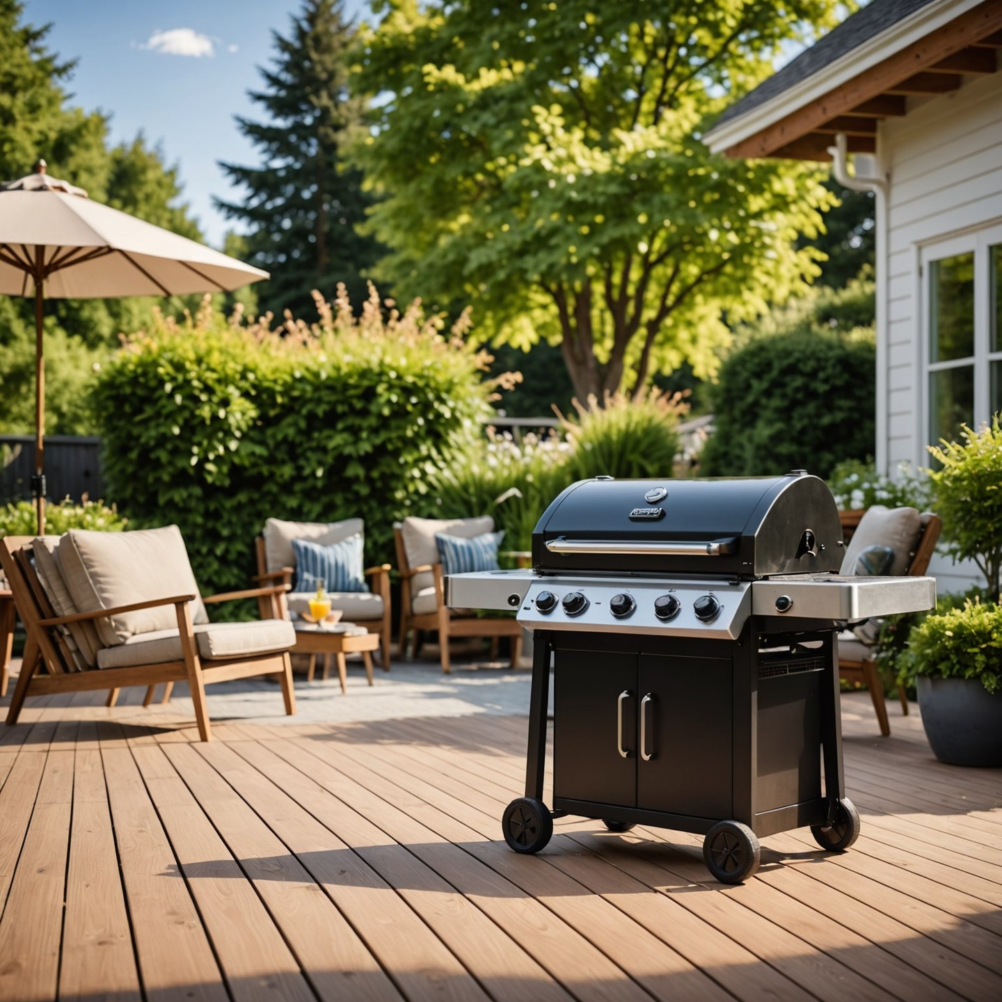 Get ready to sizzle this summer with WooDomo! Our stunning decking is perfect for your next backyard BBQ, ensuring you’ll impress your guests while they enjoy the fun! 🍔🌭✨ Don’t wait—make your outdoor space the envy of the neighborhood! Link in bio for more details. #WooDomo #BBQReady #BackyardGoals #OutdoorLiving #Decking #SummerFun #ImpressYourGuests #HomeImprovement #SizzlingSummer #PartyTime