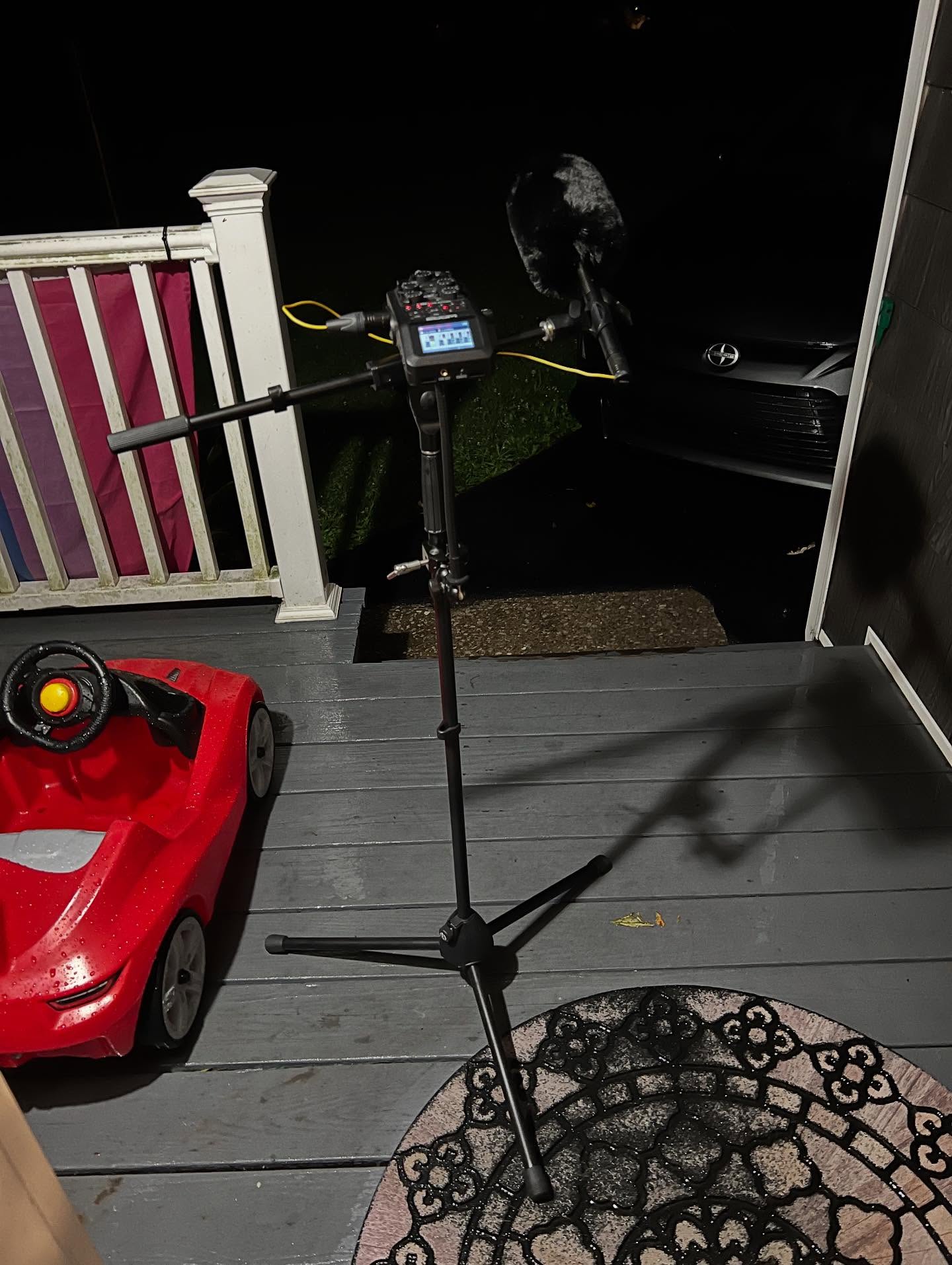 Got some excellent storm samples this evening