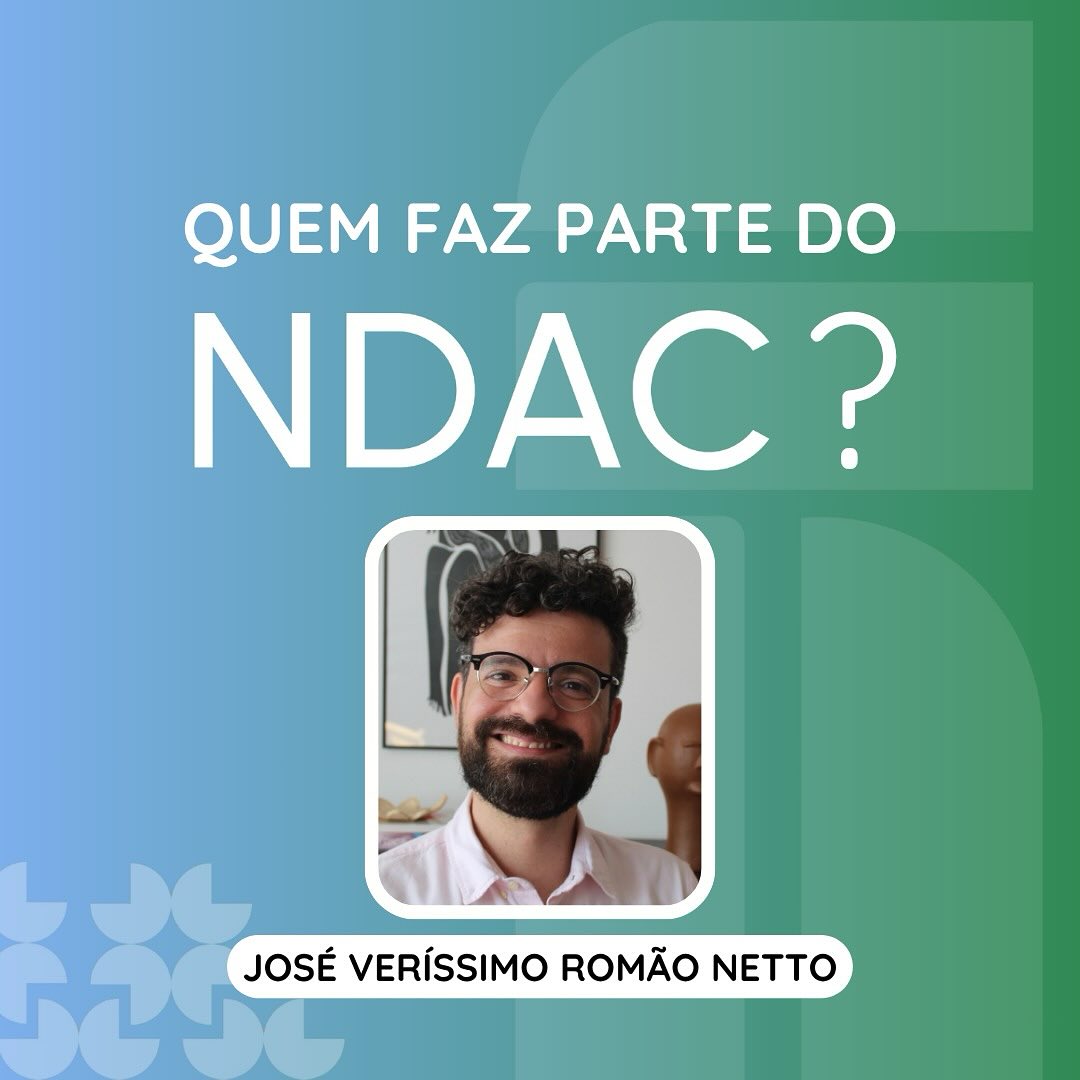 🌟 Conheça os pesquisadores do NDAC 🌟
Hoje é dia de apresentar José Veríssimo Romão Netto, integrante do Núcleo de Democracia e Ação Coletiva (NDAC). Doutor e mestre em Ciência Política pela USP, José é também professor e consultor na Fundação Instituto de Administração (FIA) e orientador no Programa de Pós-Graduação em Gestão de Políticas Públicas na EACH-USP.
👉 Acompanhe nossos posts e visite nosso site para saber mais sobre os pesquisadores do NDAC