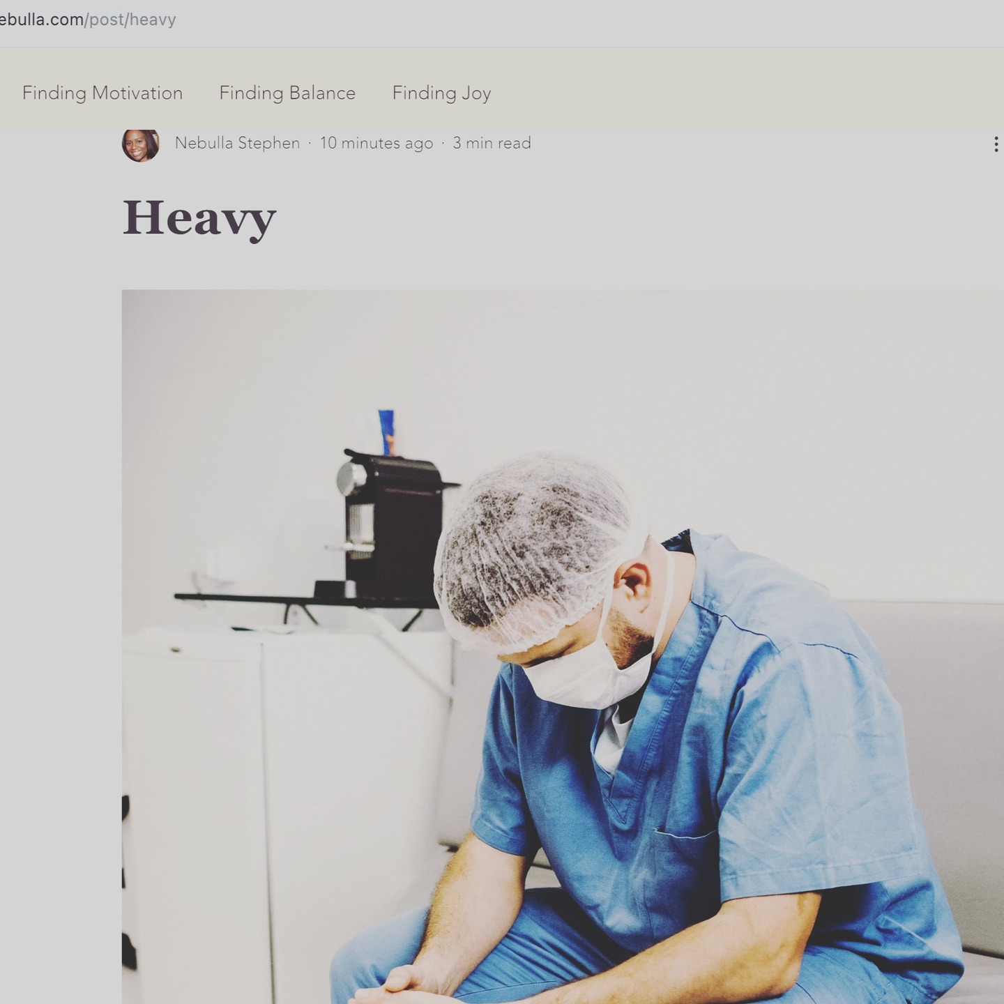 Visit:
https://www.findingnebulla.com/post/heavy
Looking for grace.