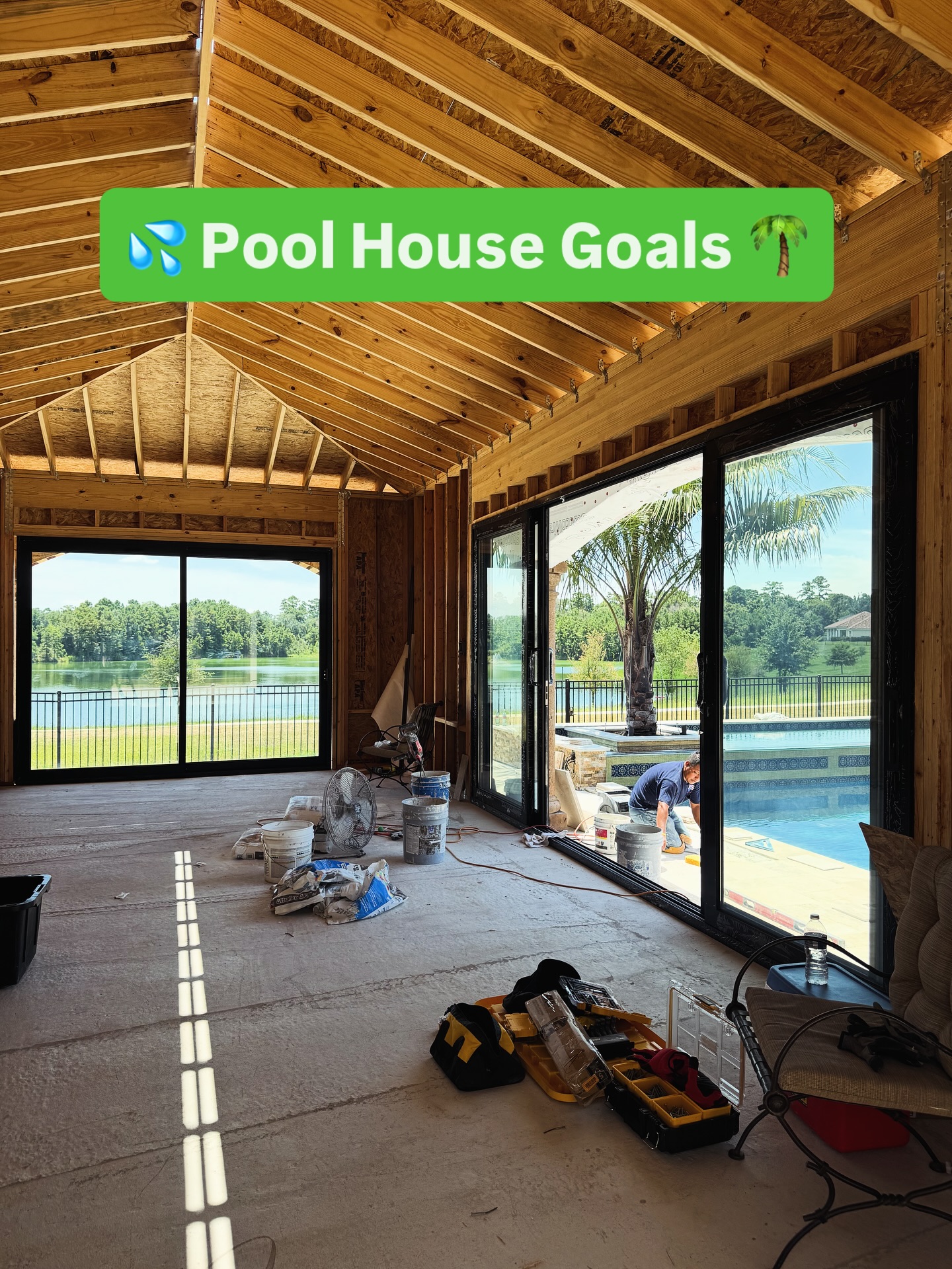 💦 Pool House Goals — Tripled.
This project features 3 massive sliding doors, opening up the pool house for a seamless indoor-outdoor experience.
Whether you’re hosting or relaxing, the wide glass panels, minimal frames, and smooth operation make this space feel like a luxury resort — right in your backyard.
✔️ In-stock black aluminum sliding doors
✔️ Full wall openings
✔️ Built for beauty, performance & breeze
📞 Ready to upgrade your pool house? Call (832) 696-3407
🌐 www.aluminumpatiodoors.com
#PoolHouseDesign #SlidingDoors #YourDoor #LuxuryBackyard #IndoorOutdoorLiving #HomeUpgrade #InStockNow #ModernHome #GlassDoors #BackyardGoals