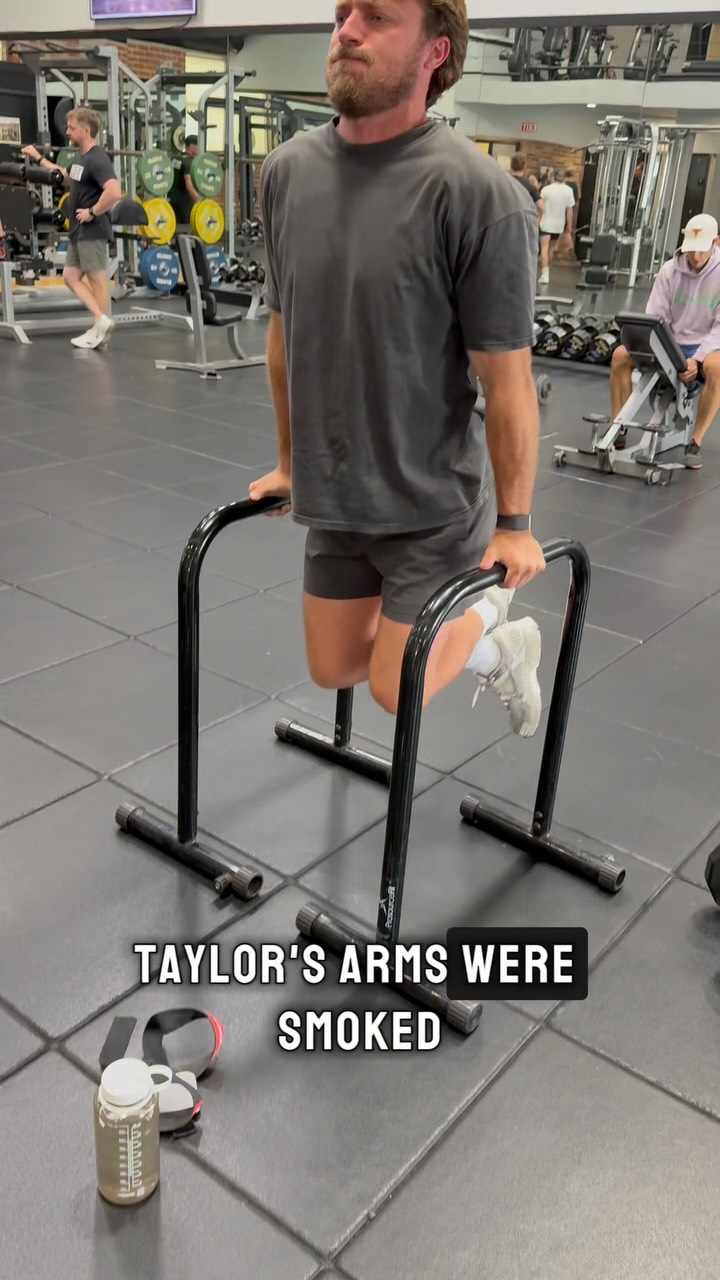 Here was the workout CHEST, BACK, & ARMS
4 sets
Incline bench press x 8-10 @ 3110
Pull Ups x 8-10 @ 3110
4 sets
Weighted Dip (scale to body weight) x 8-10 @ 3110 tempo
Wide grip cable row x 8-10 @ 3110
3 sets
Tricep pushdown x 25
Bent Over DB Curls x 12-15