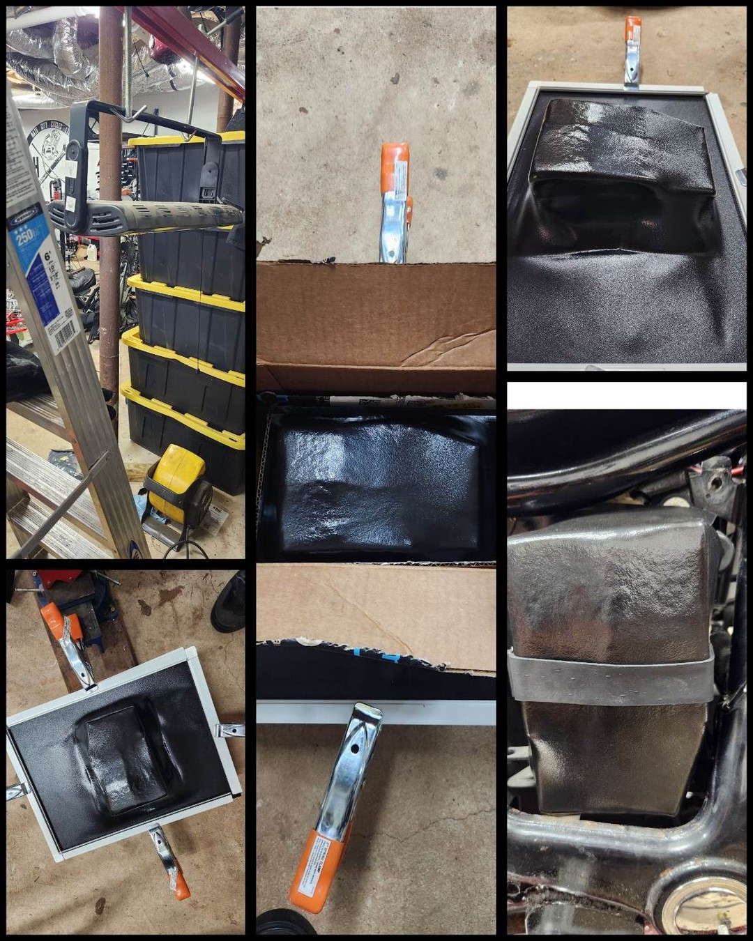 I spent about a week exploring DIY vacuum forming, but ultimately decided to stick with the wisdom my 4th-grade art teacher imparted: the K.I.S.S. principle (Keep it simple, stupid). So, I utilized a heater, a window screen frame, some clamps, ABS plastic, and a box to create a battery cover and side covers for the Virago project.
#hatecitycycles #motorcyclemechanic #motorcyclemaintenance #motorcycleshop #mechanic #Atlanta #Decatur #Virago #Yamaha #XV750 #Caferacer #Customermotorcycle #Customerbuild