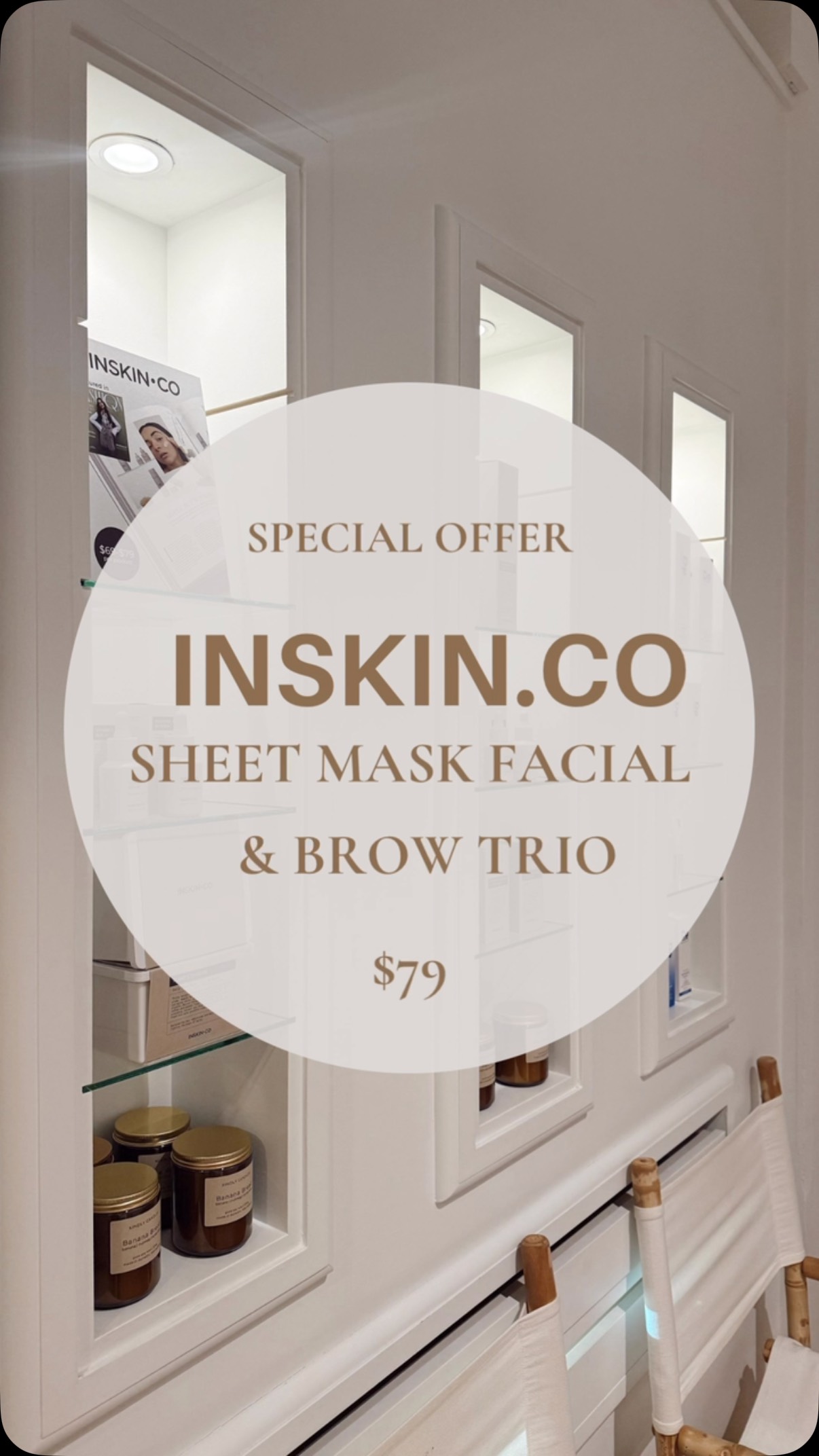 Don’t miss out on this outstanding offer! Saving you $53!
Until the end of July 25, book in with Jadana for a INSKIN.CO Sheet Mask Facial Inc Brow trio $79!
T&C’s apply, this special is only valid until the end of July 25. limited spaces and times available, book in quick 🫶🏼
#facial #inskin.co #brows #beauty #embellir #dunedinnz