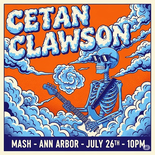 The blues just literally won't die...but we're going to keep on slaying it. Get your bones to MASH on SAT JULY 26 - 10PM #mashannarbor #blues #hendrix