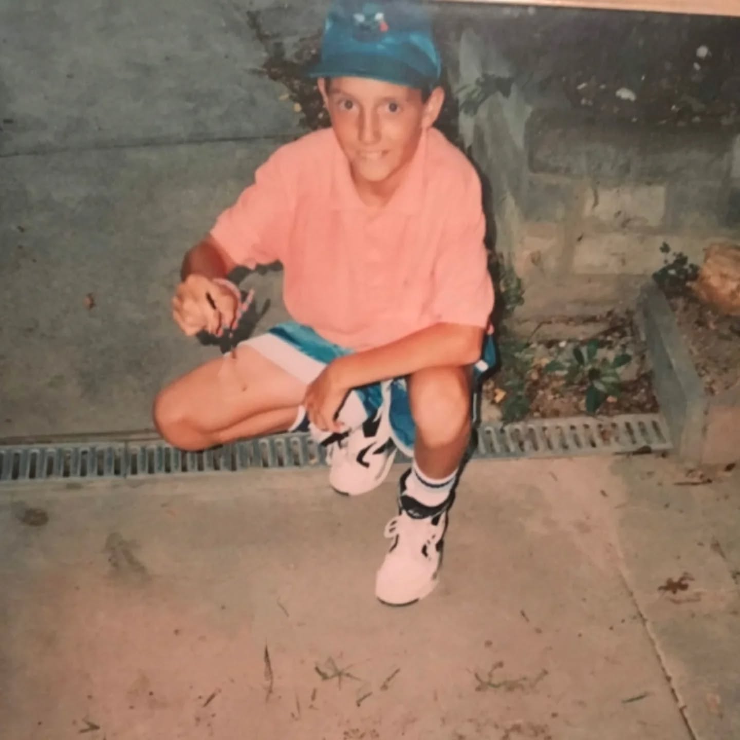 33 years I've been thinking these were my Converse Aero Jets. I was wrong.
I was, in fact, wearing my British Knights Control Hi. Oof. What a pair. I felt like more than a knight. I felt like a King. Alright, that's over the top, but bloody hell I loved these sneakers.
They had Dymacel. Dymacel for goodness sake.
Don't know how my parents managed to fork out for these back then, as they must've been $100 at the time. I did look after them though, and besides this photo, I'm sure I wore them strictly for basketball purposes only.
The mixtures of leathers, the two-tone midsole spray, the BK badge... And of course... THE DYMACEL 🤤
Dymacel, by the way, was a diamond-shaped silicone cushion that was embedded in the sole to “absorb impact and enhance rebound”. Not sure what impact it was absorbing from my measly 10-year-old frame… but it was BK's big attempt to compete with the likes of Nike's Air (see the midsole window), Reebok's Pump and Adidas' Torsion. And similar to Converse’s React, the gel cushion provided a comfortable ride.
BK was founded in 1983, and they launched the Dymacel tech in 1991 when the NBA was really hitting its stride. Their first pro athlete endorsement was Derrick Coleman, and what a player he was. Solid, agile, no messing around. Mid-range jumpers, hook shots, and of course the famous finger-waving dunk on Shaq. He was a great all-rounder for his size. There were some similarities between Coleman and me… well, apart from me playing for Parade College, and him playing for Dream Team II and all that…