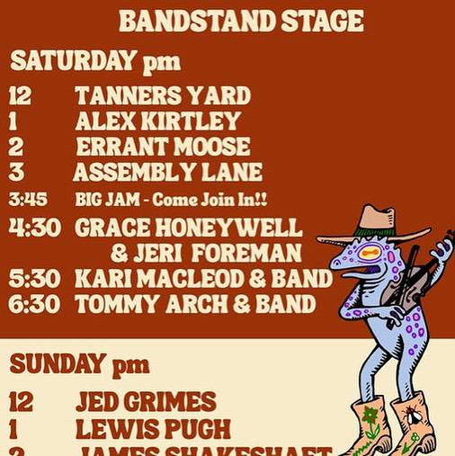 Here it is folks! The 4th Hexham Bluegrass and Americana Festival kicks off today!
Who’s coming down?!
Check the lineup and times or grab a programme from our lovely team around the site!
See you from midday!!