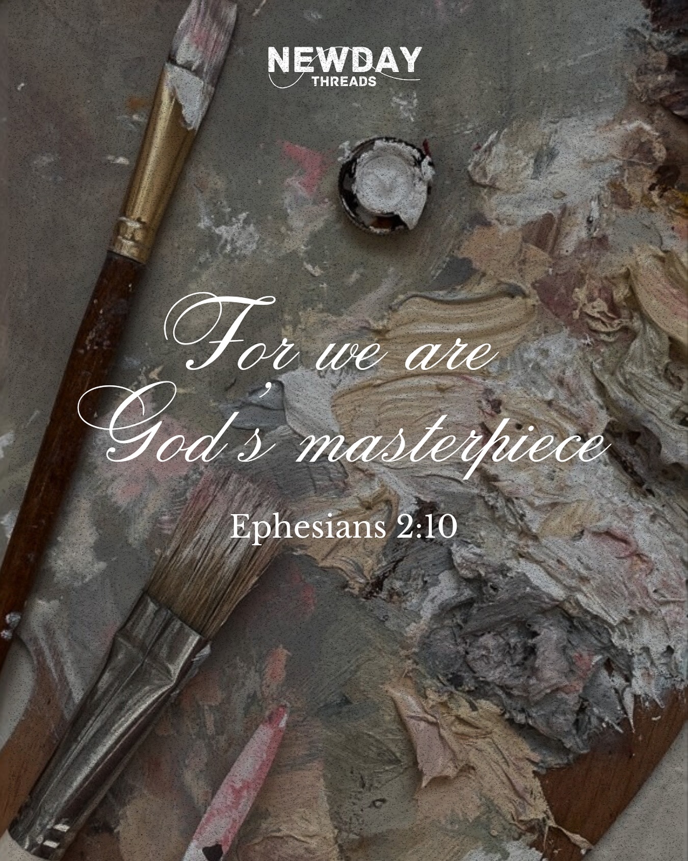 Ephesians 2:10
You are not random. You are His masterpiece. 🎨