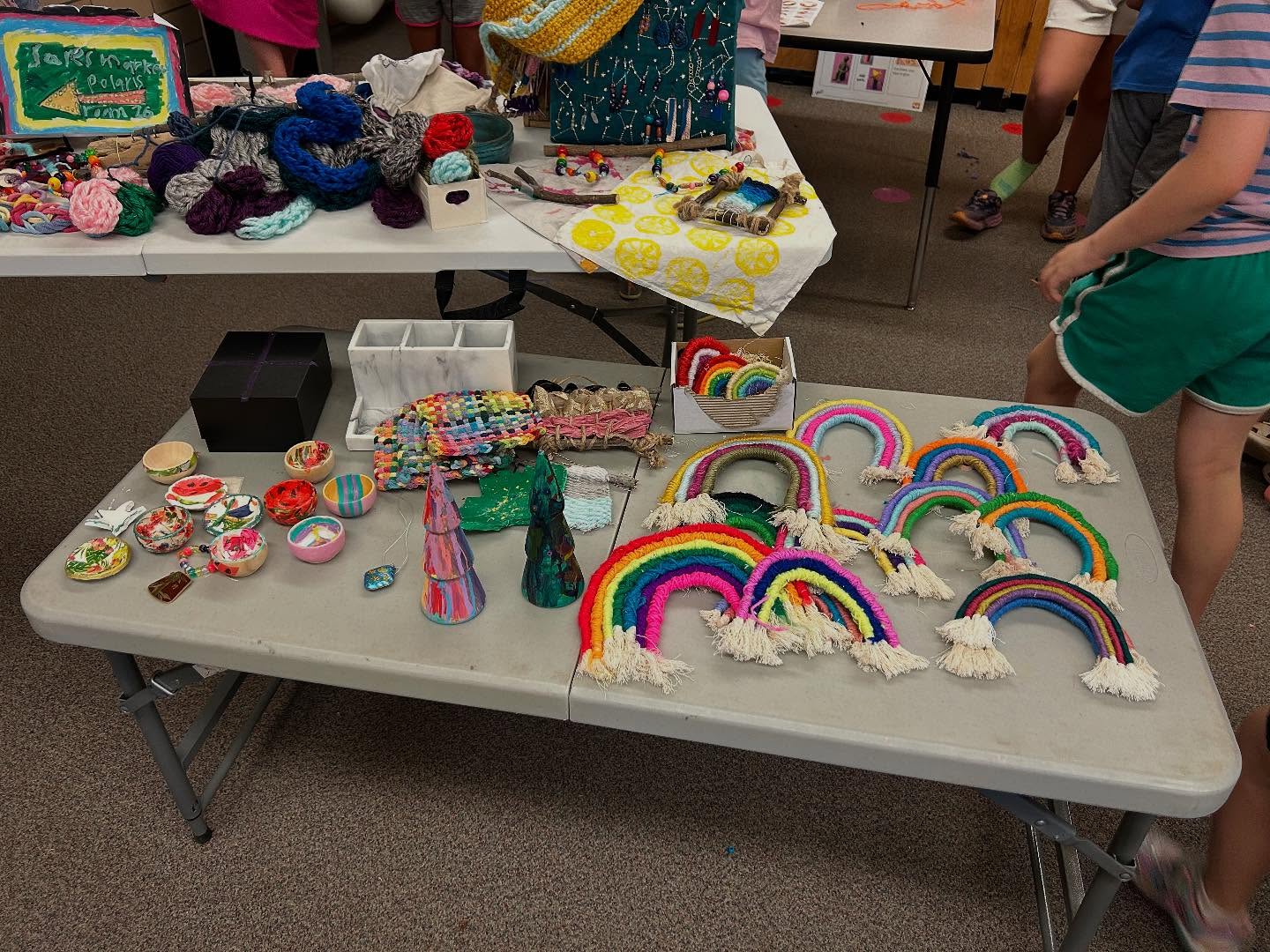 A sampling of the amazing crafts that earned $422.80 to be split between @nocowildlifecenter and @homewardalliance
Thanks for supporting the growth of young people in connecting to our community and making a difference!
#focoyogashack #focoyoga #kidsyoga #yogacrafts #kidsgivingback #landacknowledgement #yamasandniyamas