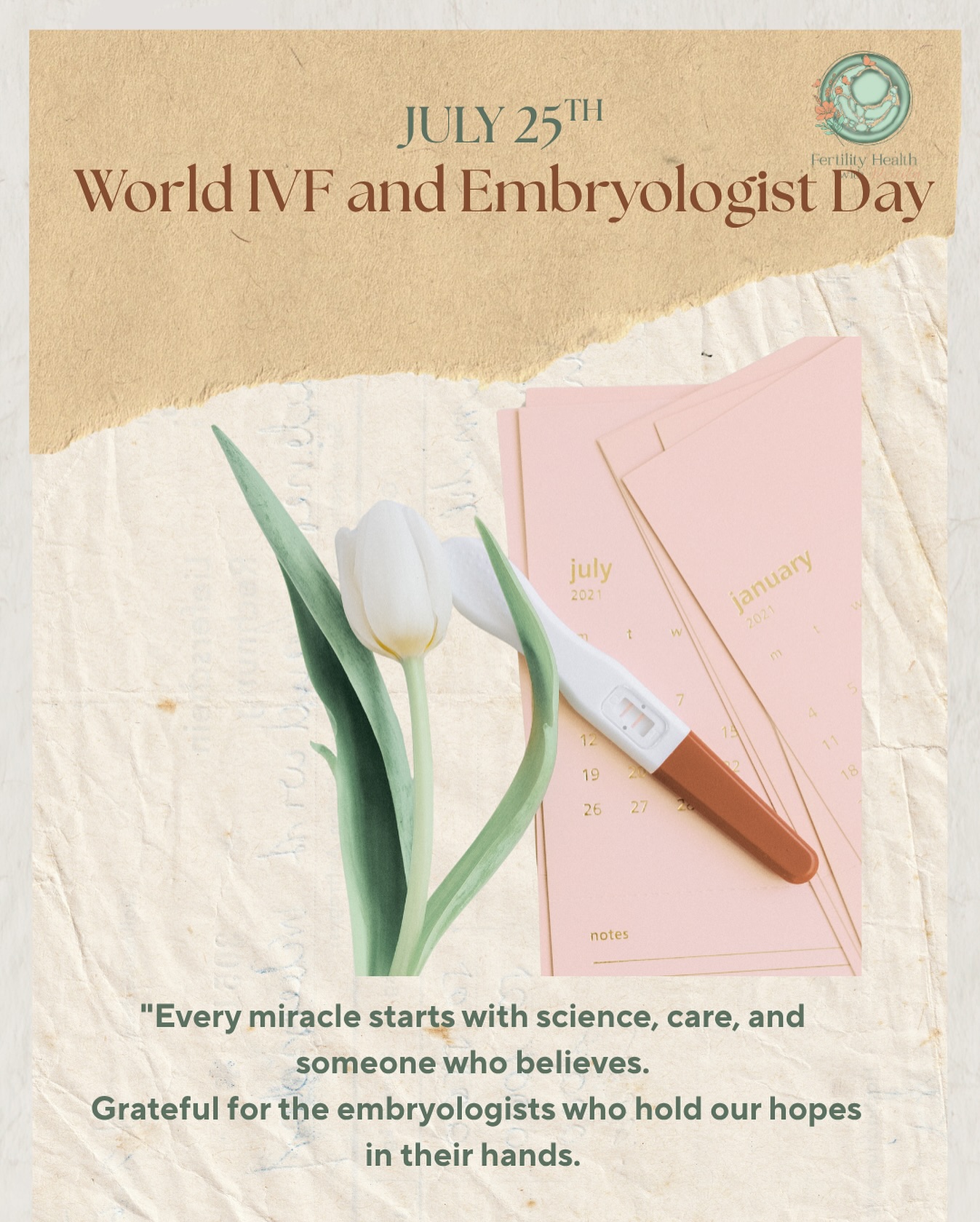 World IVF and Embryologist Day Today we honor the quiet heroes behind so many fertility journeys, the Embryologists who work behind the scenes to help create and protect new life.
They are the hands, eyes, and hearts watching over our most fragile hopes in the lab.
For so many, especially Black, Brown, and LGBTQ+ families, IVF can feel distant, confusing, or even out of reach.
But behind the science, there is deep care, intention, and the possibility of something beautiful.
đ In 1978, the world welcomed Louise Brown, the first baby ever born through IVF.
A powerful reminder that what once seemed impossible⌠is now a reality for millions around the world.
Today, we say thank you:
To the embryologists.
To the families still waiting.
To those who chose hope when it felt heavy.
And to every person and family who gave IVF a chance, trusting the process, the science, and their dream.
You are not alone. Your journey matters. And your dream is valid. đ
#WorldIVFandEmbryologistDay #IVFHope #InfertilityAwareness #FirstIVFBaby #BlackFertilityMatters #LatinaMoms #QueerFamilies #YouAreNotAlone #FertilitySupport #HopeThroughScience #ReproductiveJustice