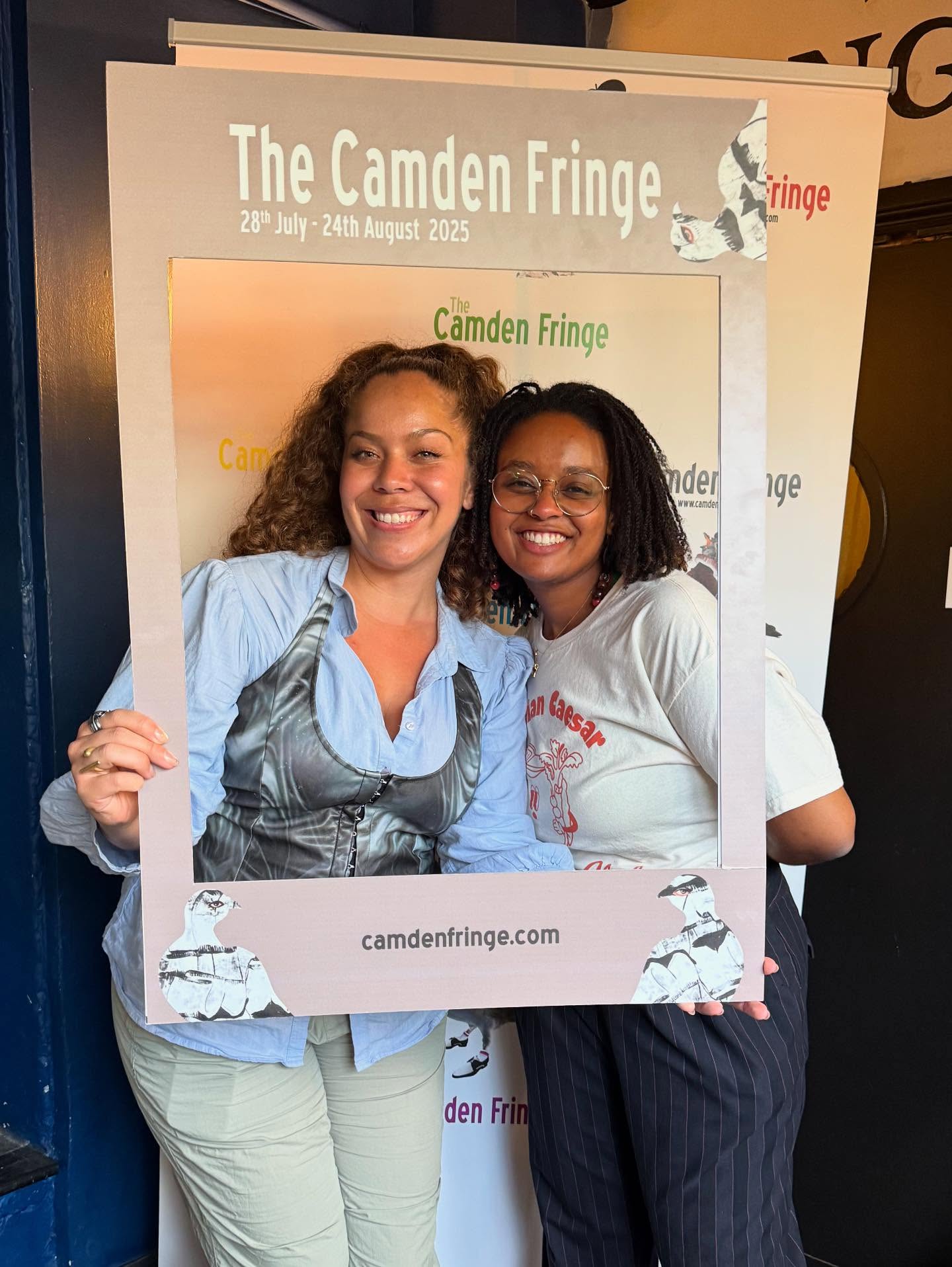Camden Fringe is launched and so are we!!!
👀 Scenes with Black Folk by Joy Nesbitt 👀 is premiering at the Camden People’s Theatre @camdenpeoplestheatre on August 19-22 for the Camden Fringe Festival @thecamdenfringe !
Tickets available now at the link in my bio!
Starring Kennedy Jopson @kennedyjopson | Ryan Yengo @ryanyengo_ | Joycelyn Manu @joycelyn.a.b.m | Jay Lafayette Valentine @laffytaffyette
Direction by Joy Nesbitt @makingjoynesbitt
Produced by Sophie Cairns @ballersoph
Lighting Design by Abbie Sage @abbie.sage
Sound Design by Juliana Lisk @julianalisk
Costume Consulting by Juliana Schmidt Tomazini @juskinka
Fight Choreography by Kemi Durosinmi @kemi.d
Poster Design by Uzo Ngwu @uzotheartist