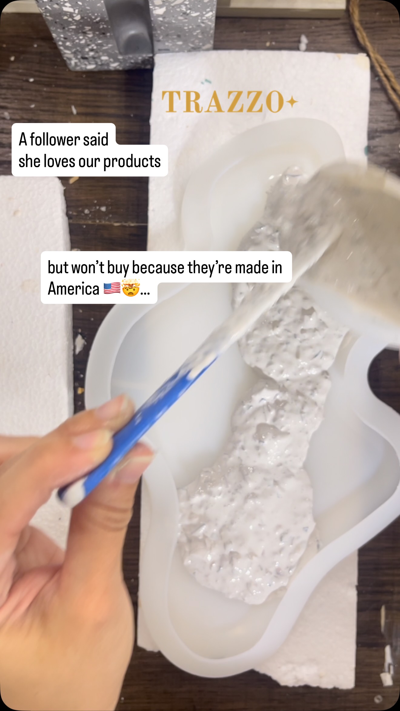 What should I say?! 😳
#trinkettray #smallbusinessowner #shelfstyling #gifts #homedecor #trazzo shopsmall #giftideas #homestyling #trinket #housewarminggift #humanmade #bedroomstyling #satisfying #storytime #smallbusiness #housewarminggift #shopsmall
#giftideas #gifts #smallbusiness #cementdecor #concretedecor #madeinusa🇺🇸 #artisanmarket #terrazzo