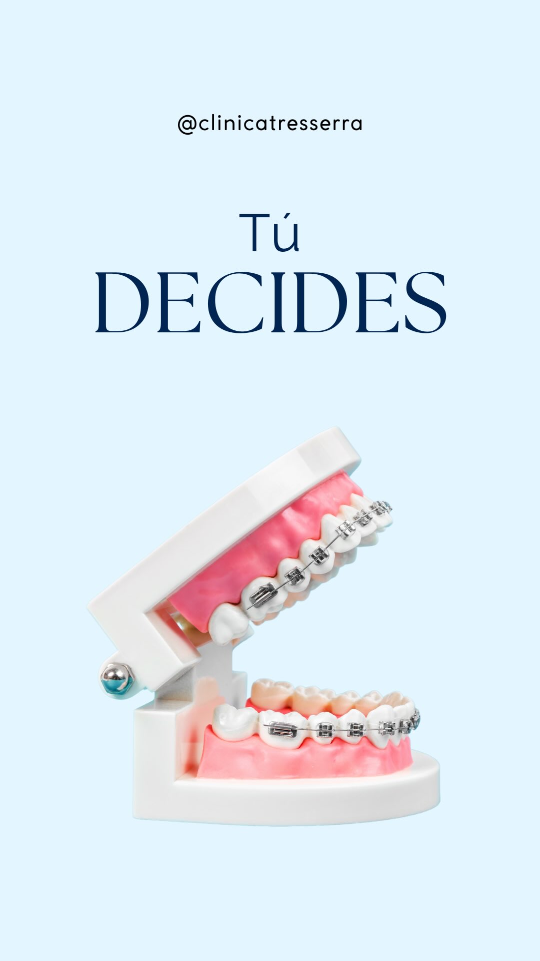 Con nosotros o sin nosotros 🙄
La decisión es totalmente tuya 🙌
#clinicadental #dentista #humor #humordentista #saluddental