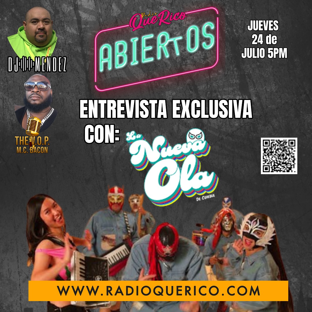 Este Jueves Entrevista Exclusiva con @lanuevaoladecumbia con @djmendezottawa y @thevoiceofpower2022