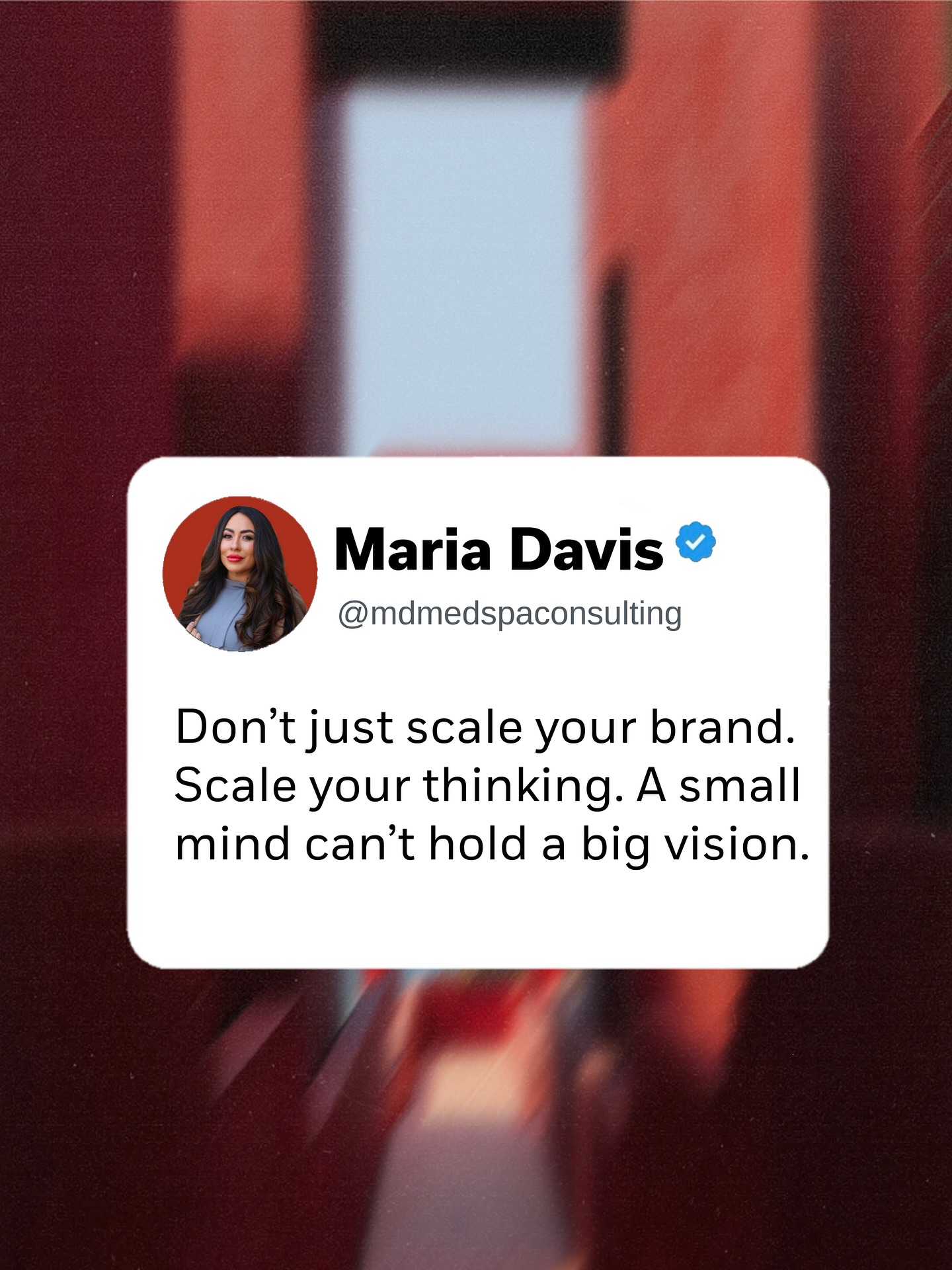 🌱True growth begins within. A refined vision requires an elevated mind. 📚
#scalesmart #visionaryleadership #medspas #aesthetics