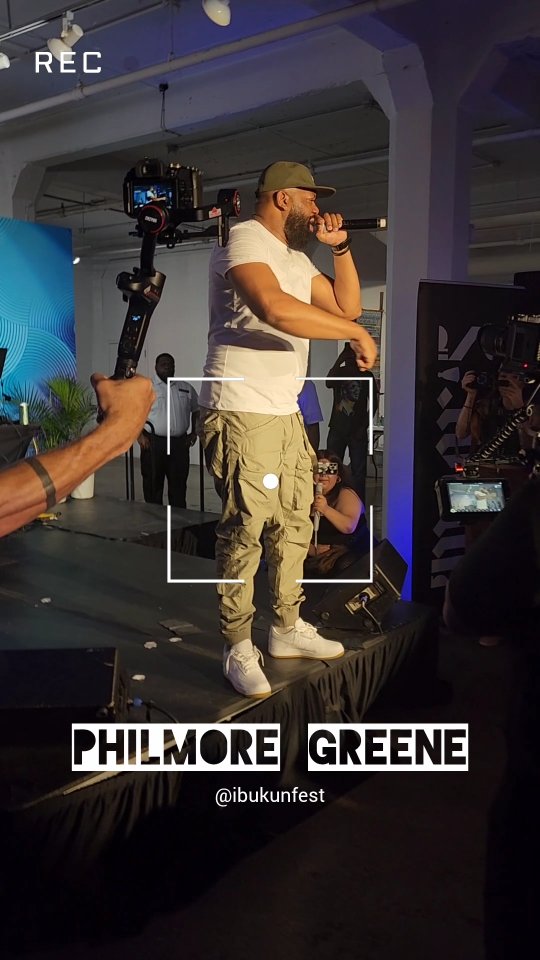 @philmoregreene KILLED it on the mic per usual! Chicago's finest! 💪🏾👑💪🏾 #IBUKUNFest