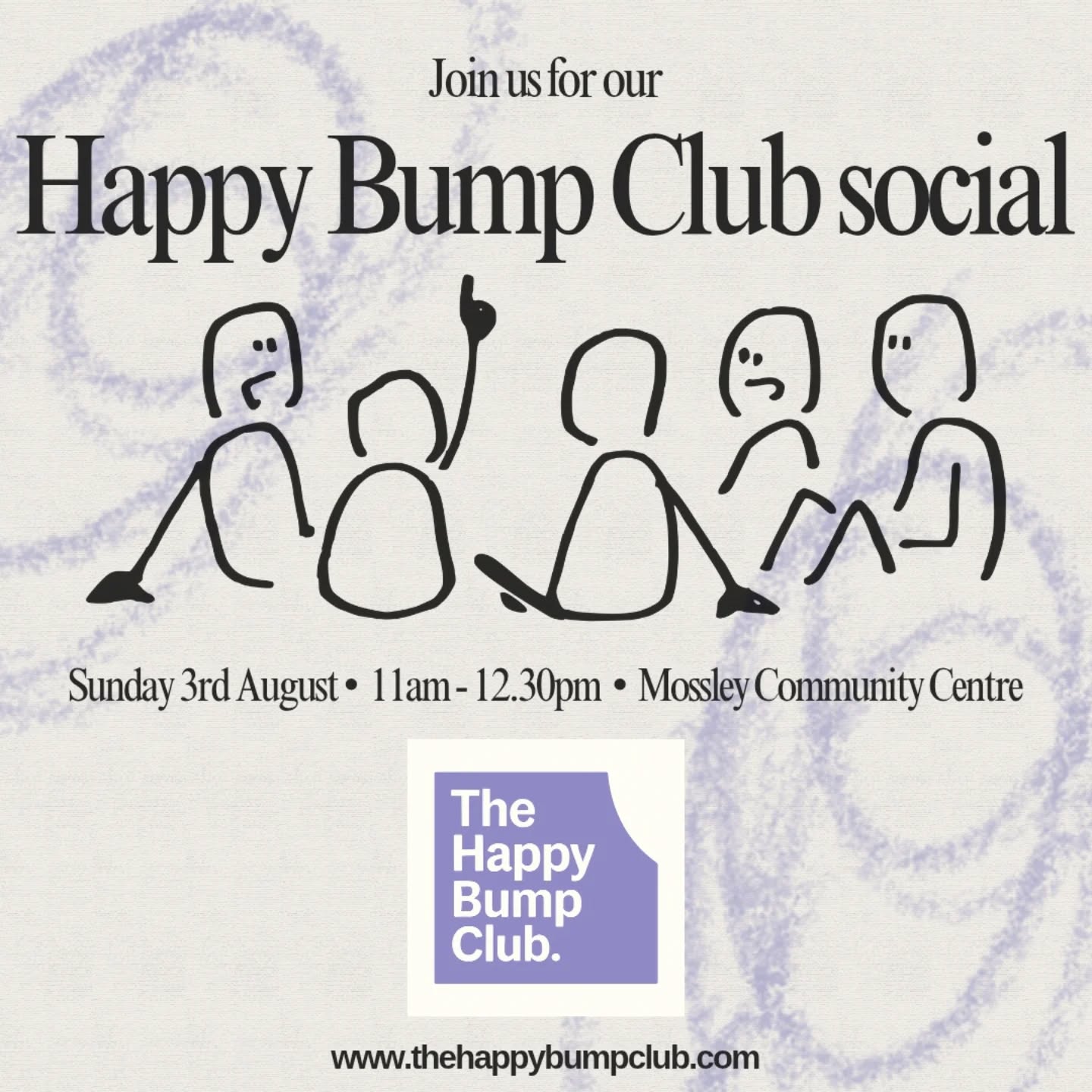 Come and join our Happy Bump Club social session!
📅 Sunday 3rd August
🕐 11am - 12.30pm
🏢 Mossley Community Centre
This session is open to pregnant families as well as families that now have their little ones and have been to our sessions previously!
We will have a chat about all things pregnancy, birth, and fourth trimester. Connecting through peer support to share advice, information and tips!
We will have the usual brews, biscuits, baby clothes and book donations!
Come and join us for a relaxed 90 minutes, in a friendly and supportive environment.
You can book your place through eventbrite or through our website:
www.thehappybumpclub.com
https://www.eventbrite.co.uk/e/the-happy-bump-club-47-tickets-1512346752849?aff=oddtdtcreator
See you there!
Emma x