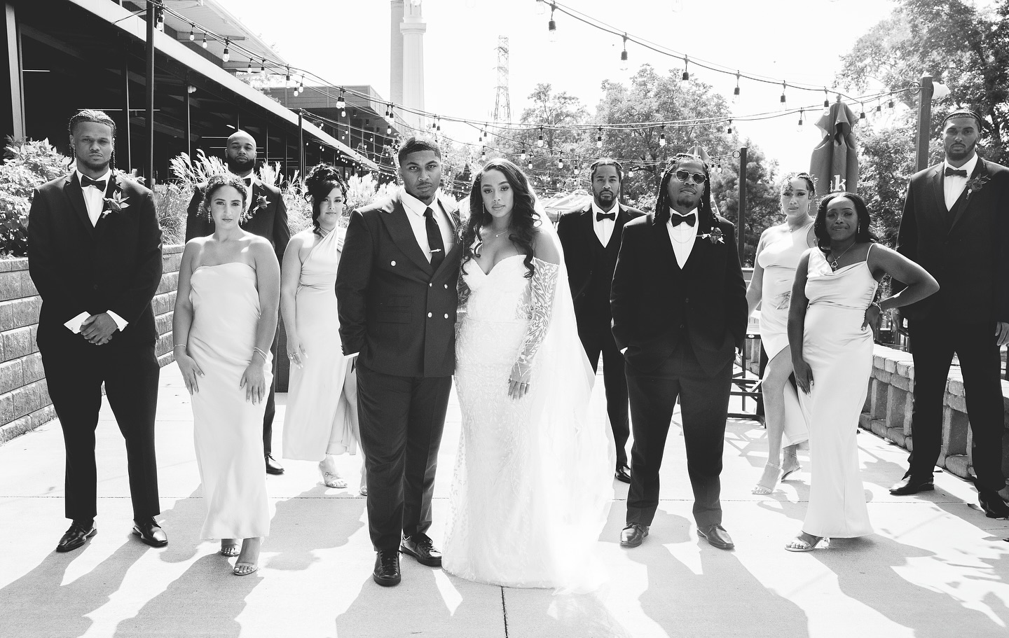 This entire wedding party was a vibe 💯
#wedding #weddingplanner #weddingparty
